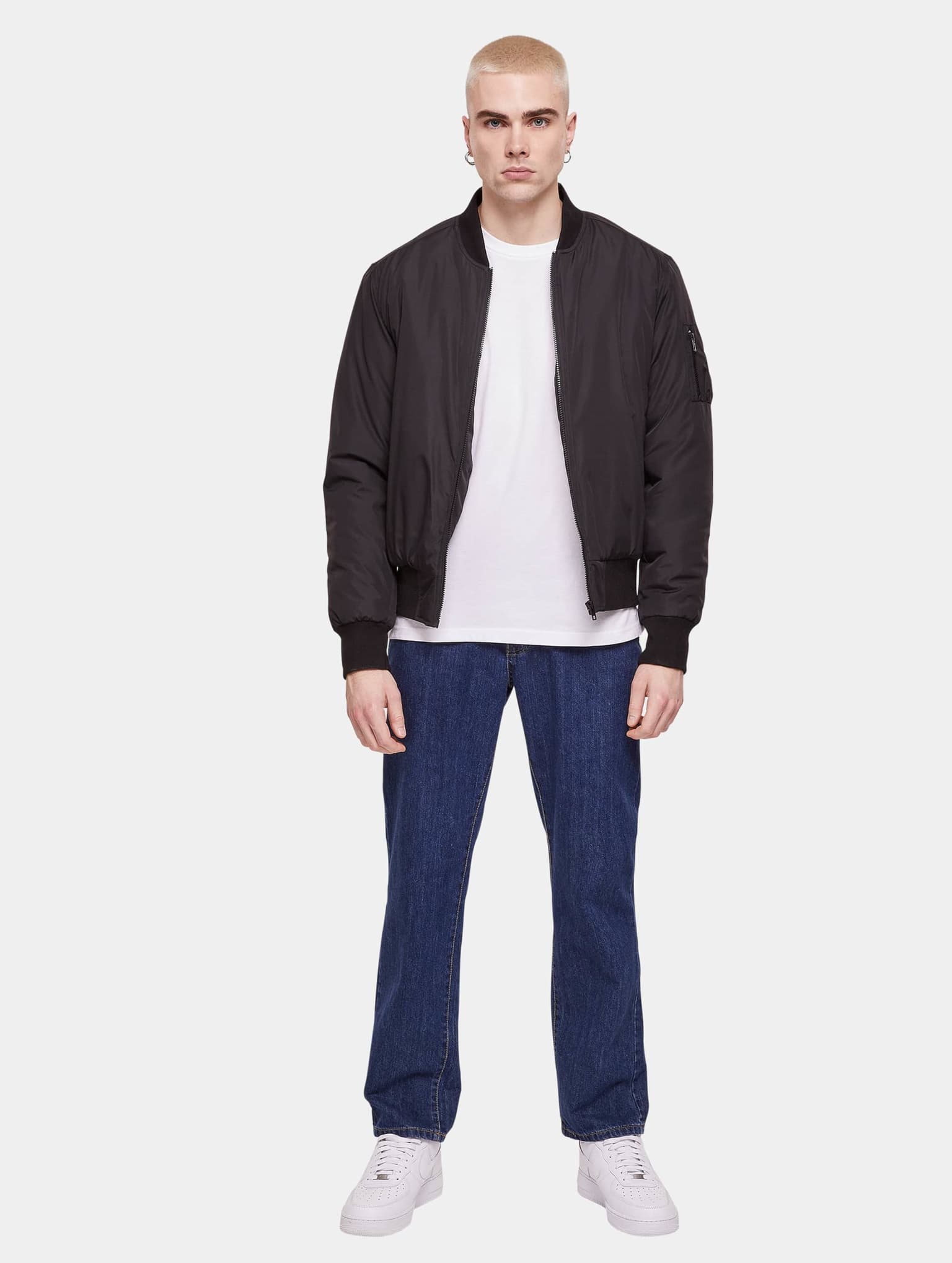 Urban Classics Essentials Basic Bomber Jacket – Bild 4