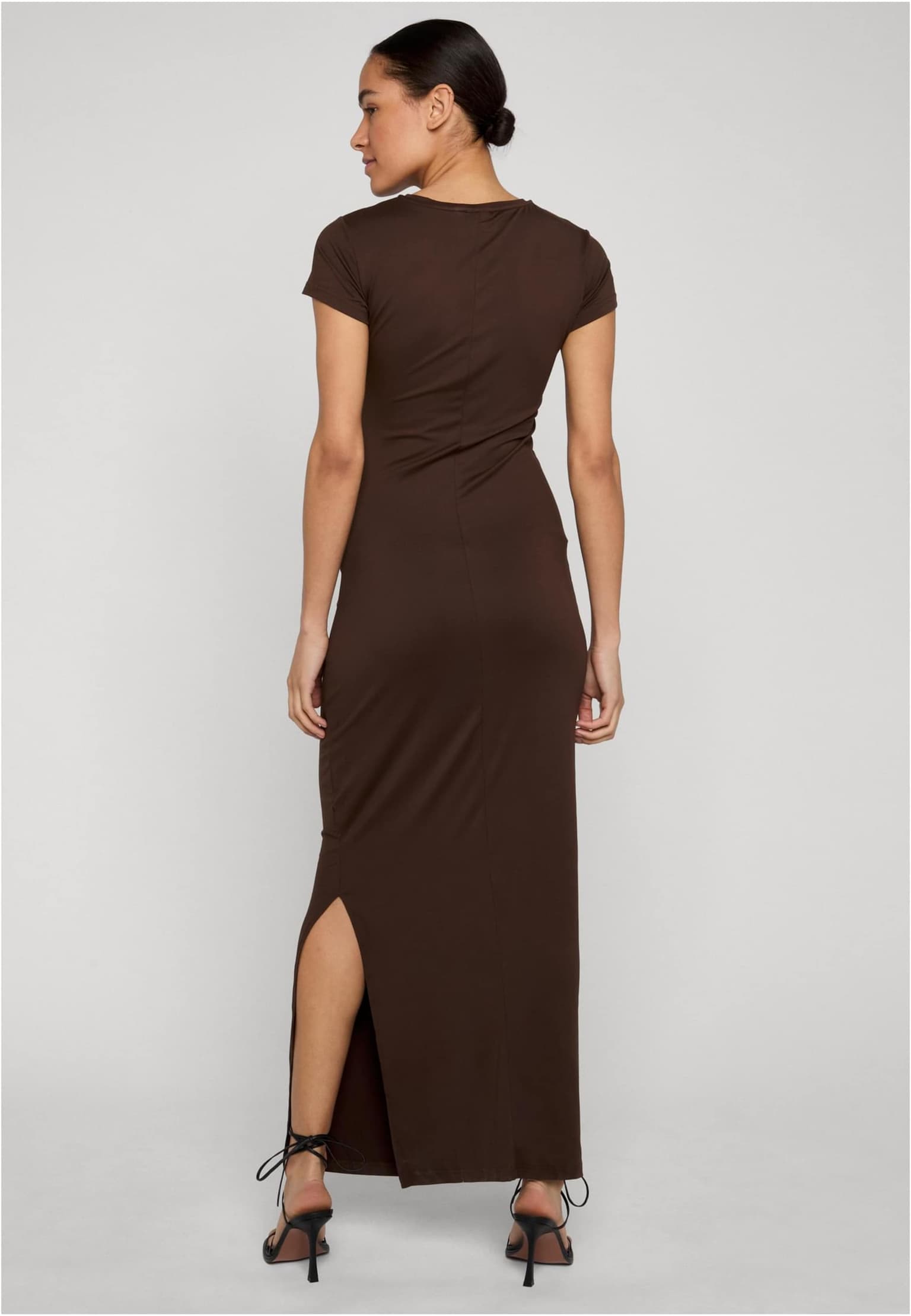 Urban Classics Ladies Long Stretch Jersey Dress – Bild 2