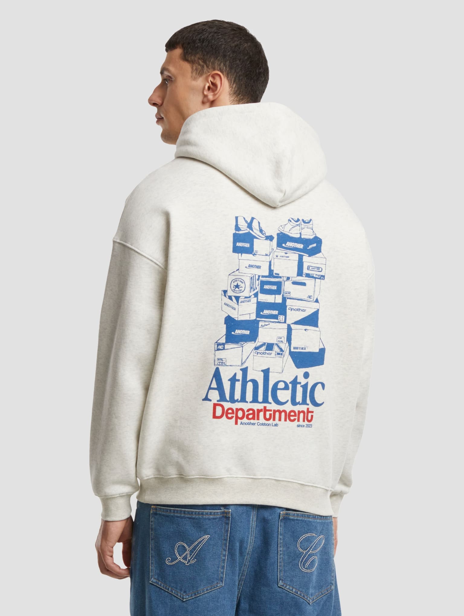 Another Cotton Lab Athl. Dept. Oversized Hoodie – Bild 2