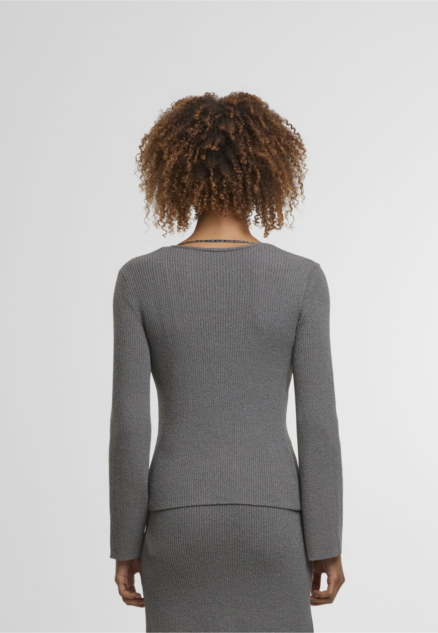 Noisy May NMAYLIN L/S TIE KNIT CARDIGAN DD – Bild 2