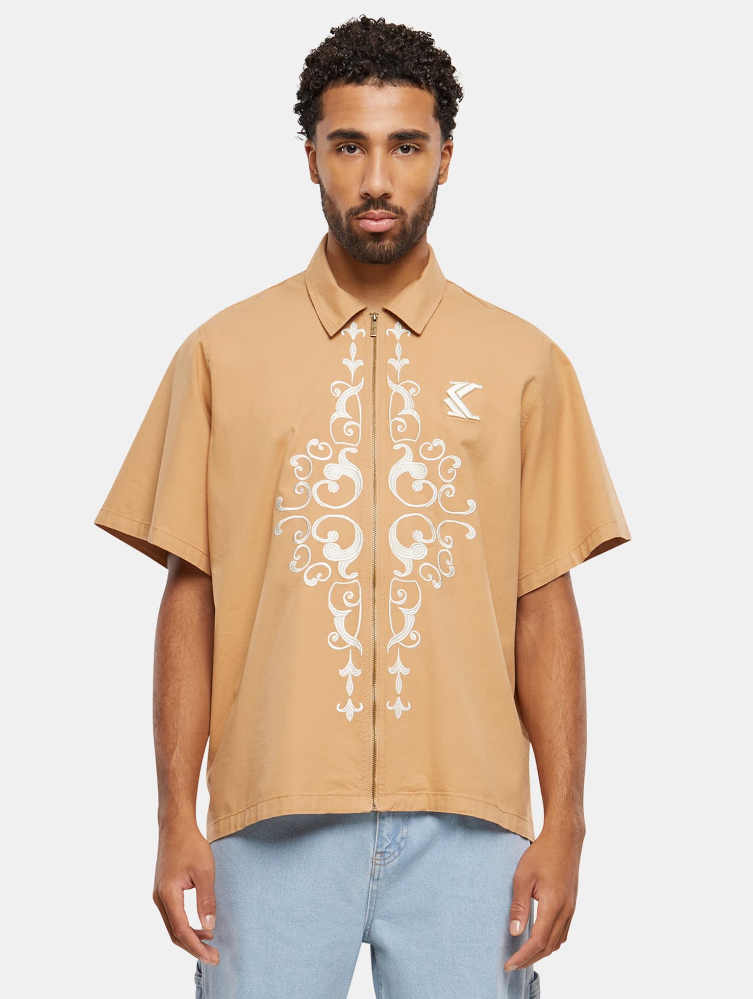 KM241-009-1 Karl Kani Og Ornament Woven Shirt