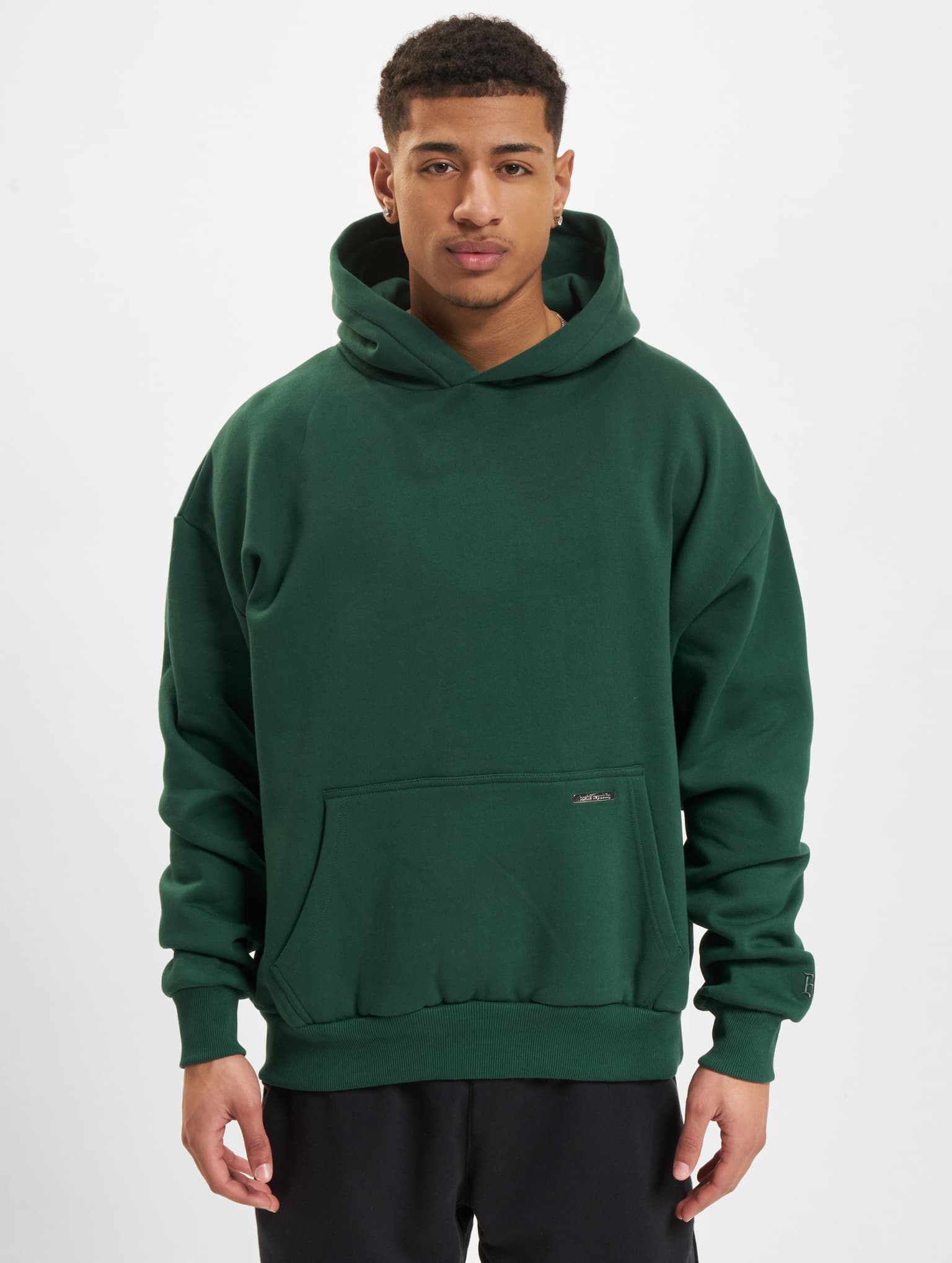 Bazix Republiq Super Heavy Blank Hoodie – Bild 3