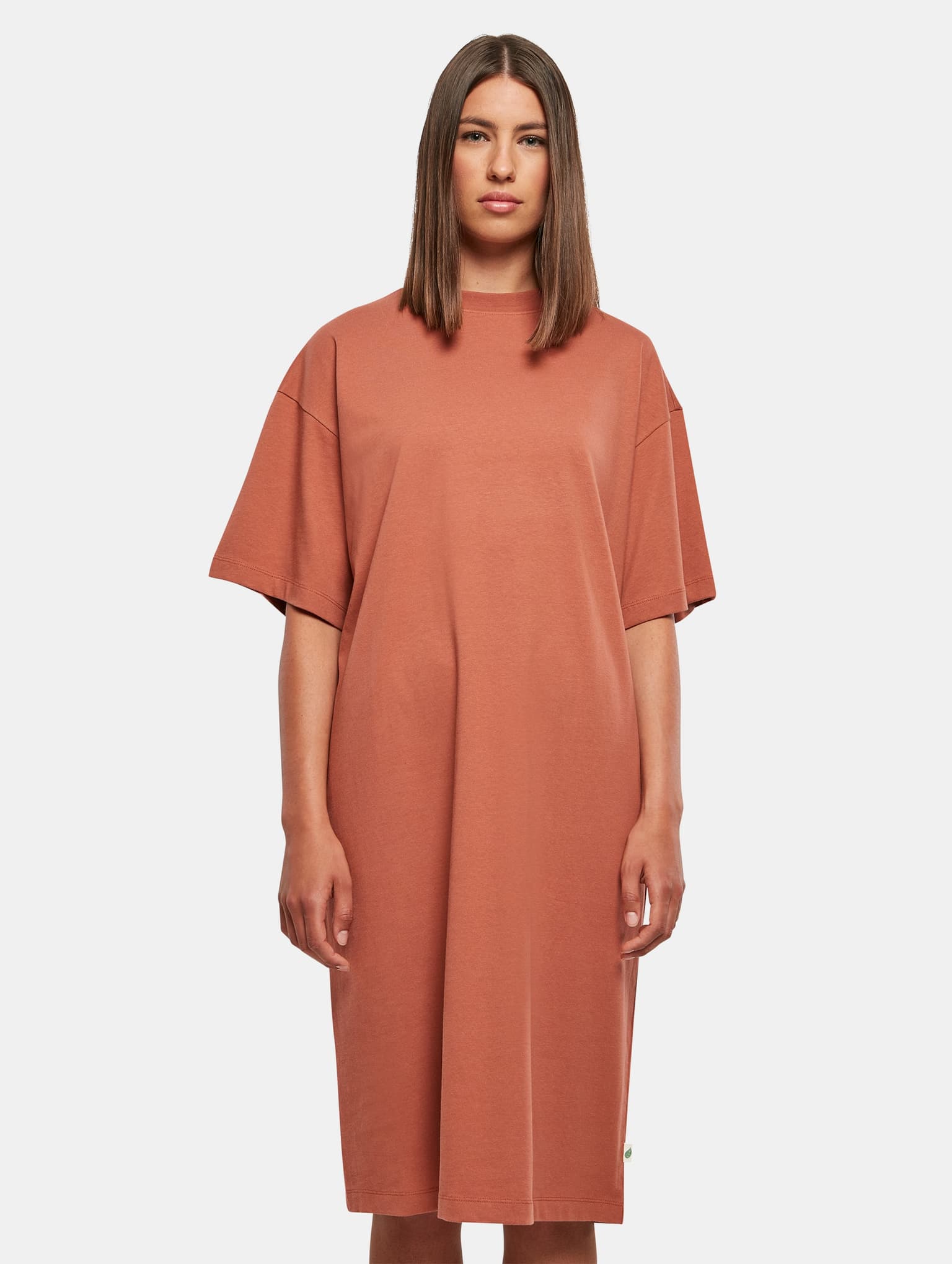 Urban Classics Ladies Essentials Long Oversized Tee Dress – Bild 3