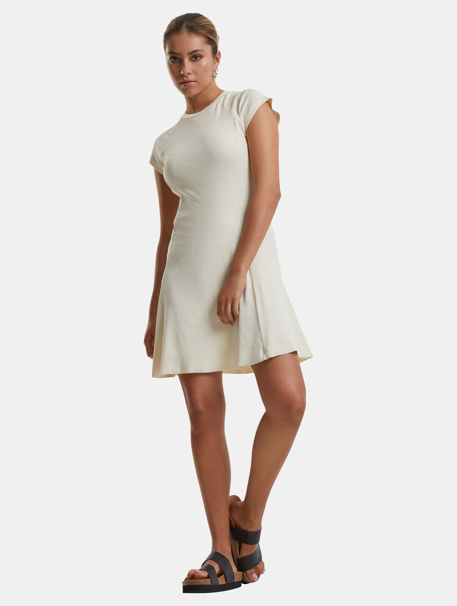 Urban Classics Skater Rib Kleid – Bild 3