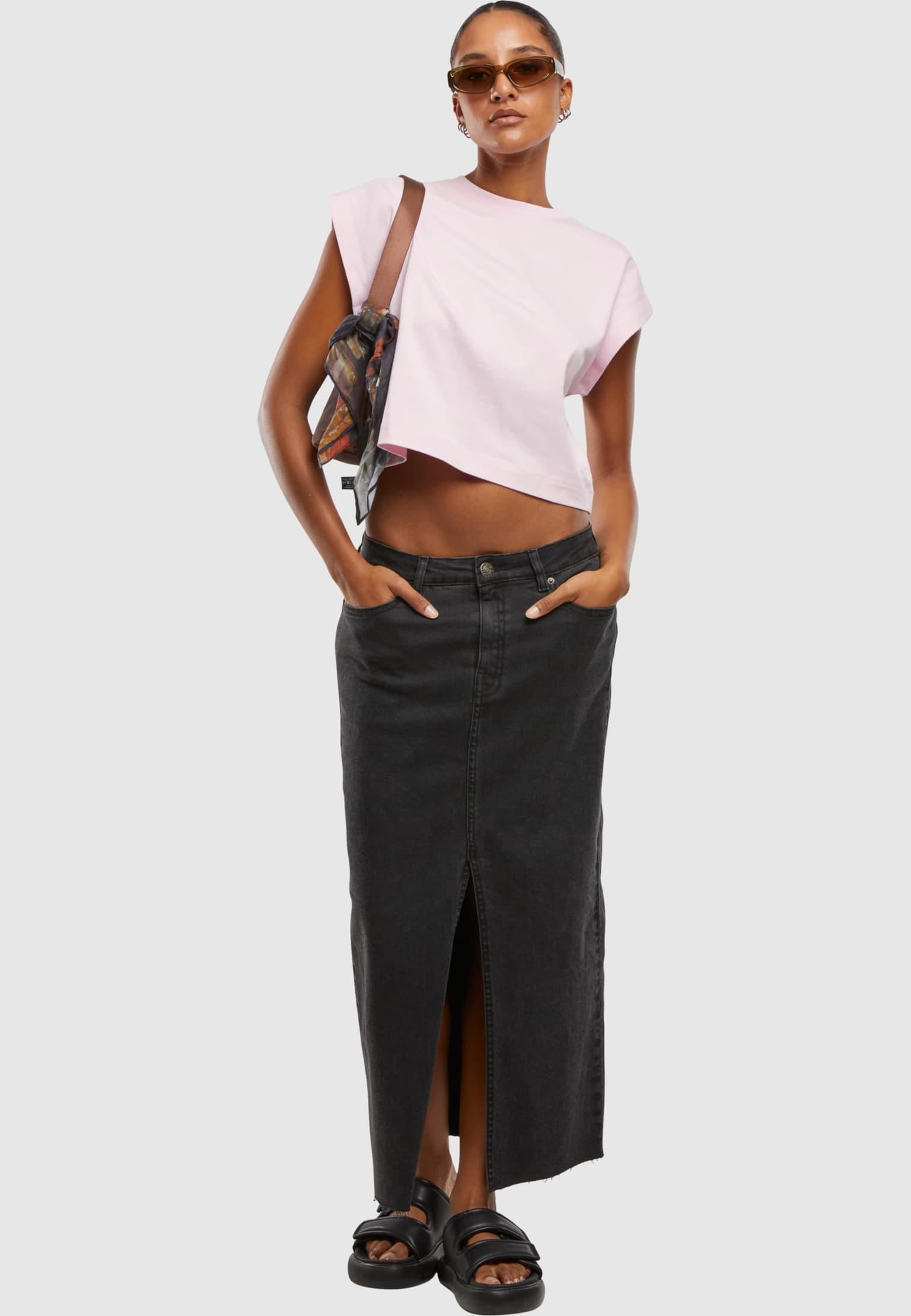 Urban Classics Ladies Oversized Boxy Heavy Tee – Bild 4