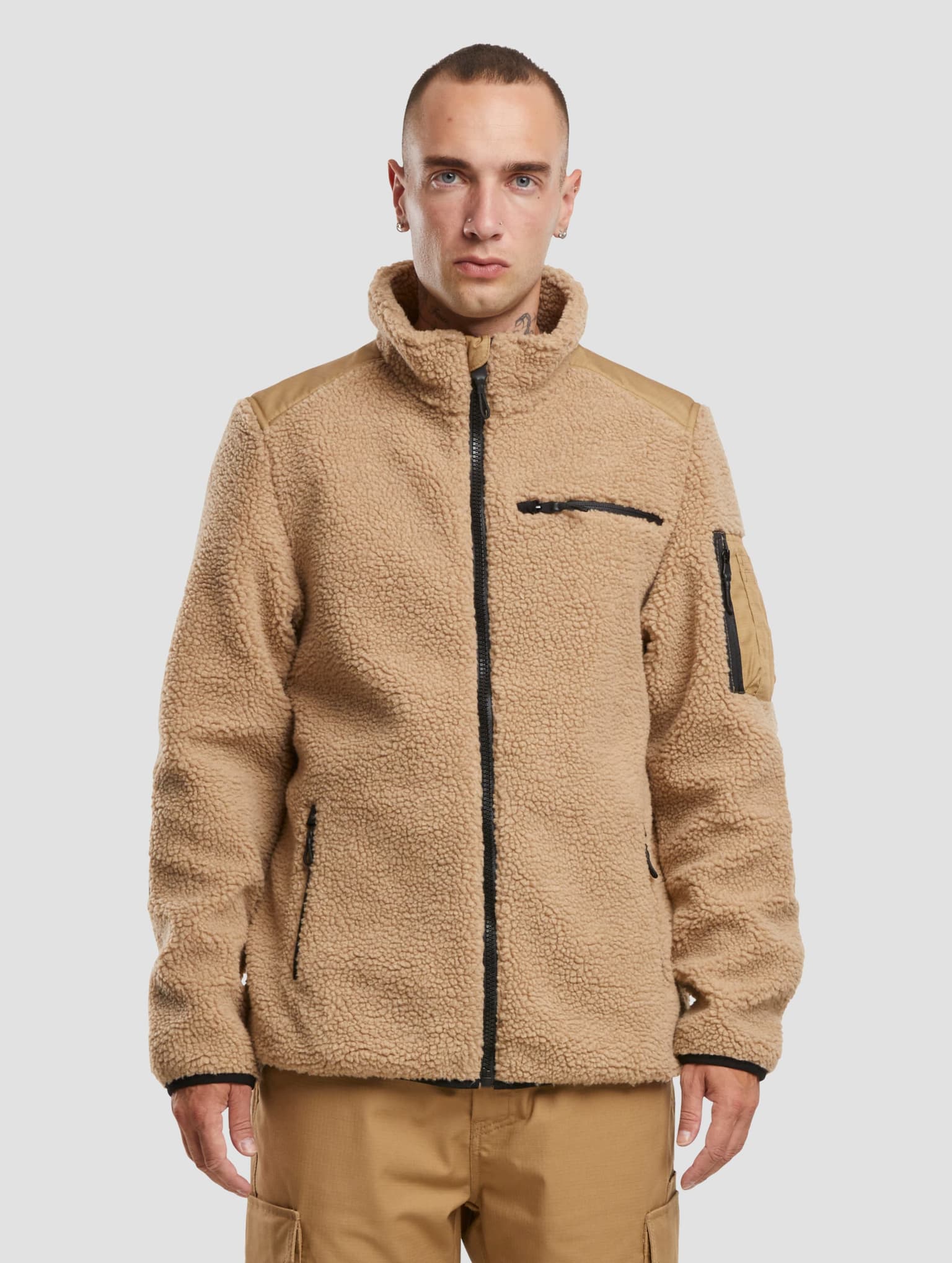 Brandit Ramble Teddyfleece Winterjacke