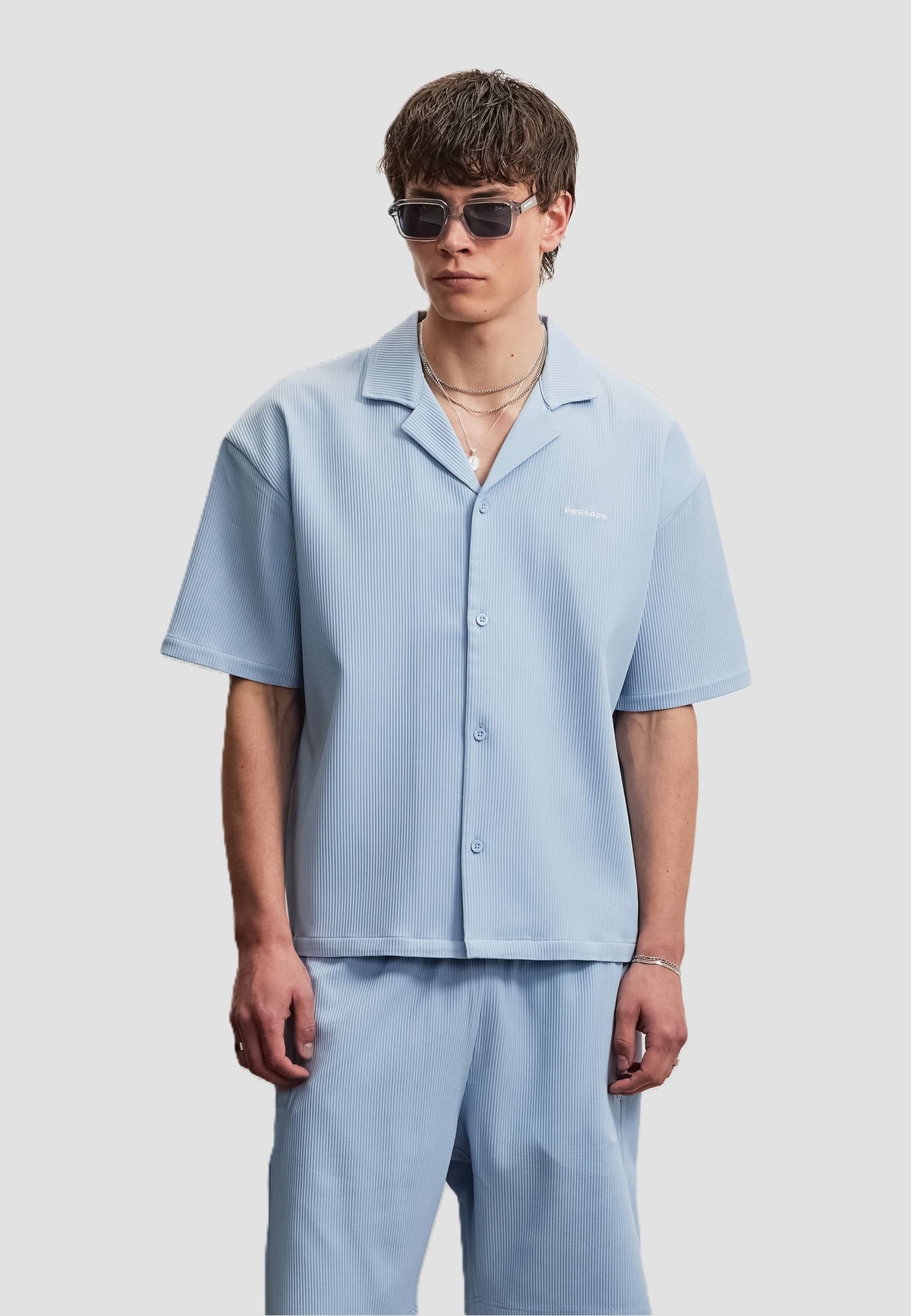 PEGADOR Troy Plissee Summer Shirt