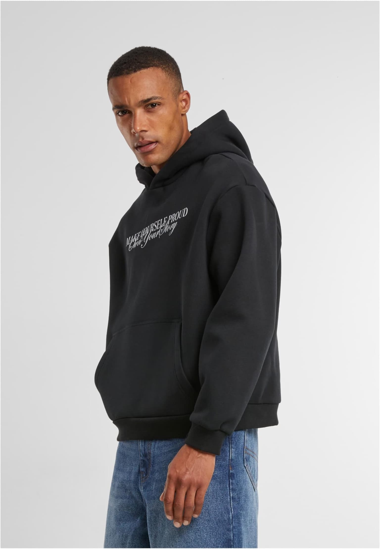 Mister Tee Upscale Make Yourself Proud Fluffy Hoody