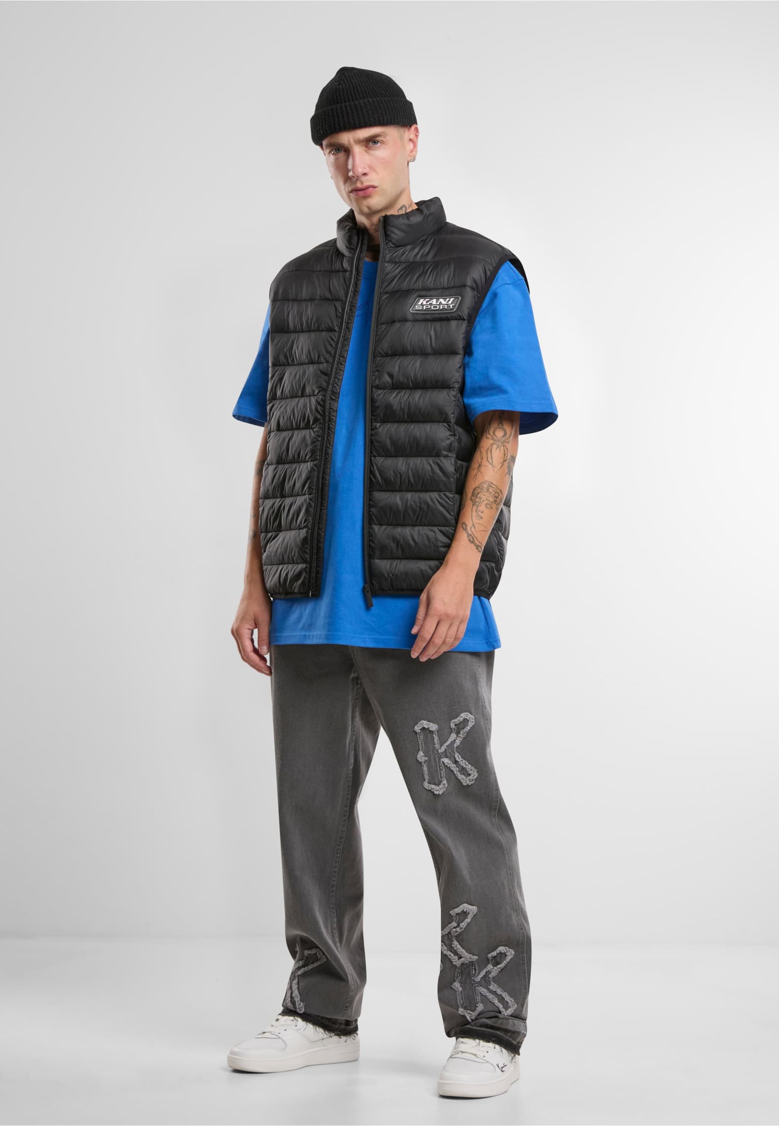Karl Kani Sport Patch Light Puffer Vest – Bild 3