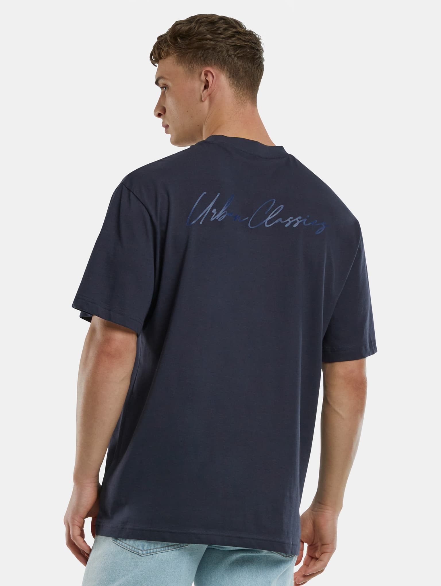 Urban Classics UC Signature Logo Tall T-Shirt – Bild 2