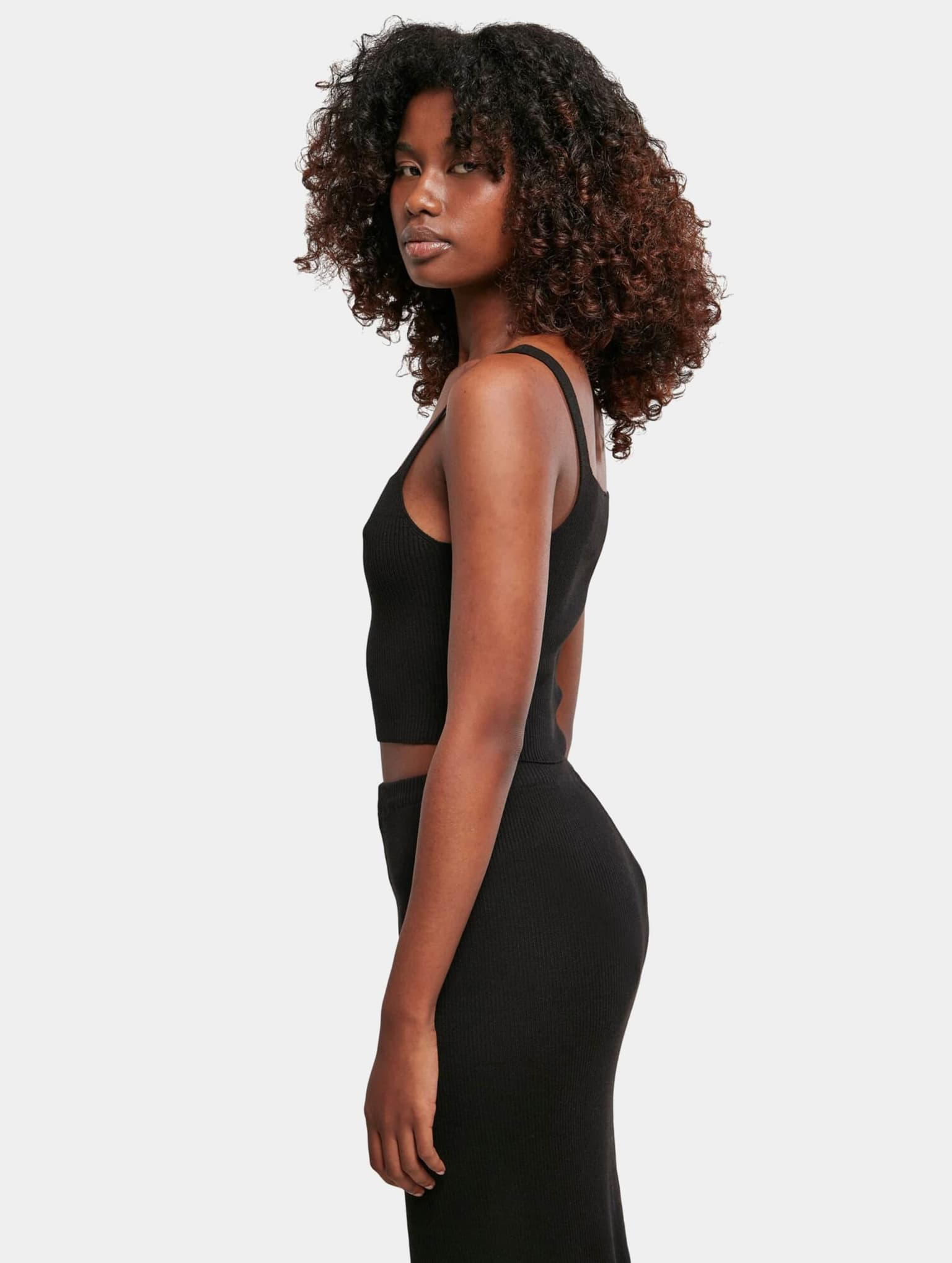 Urban Classics Ladies Cropped Knit Top – Bild 3