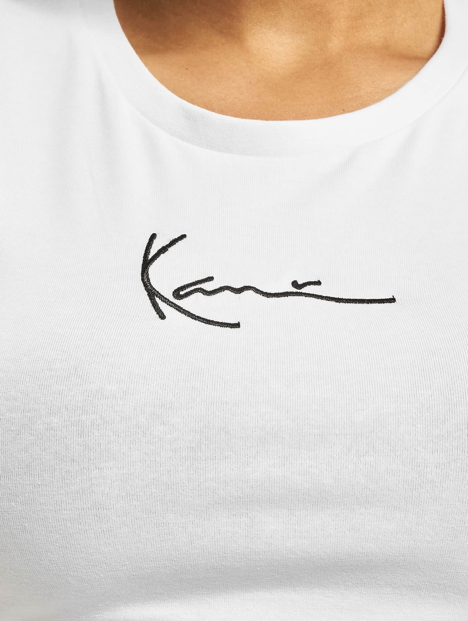 Karl Kani KKWQ22002WHT SMALL SIGNATURE SHORT TEE WHT – Bild 4