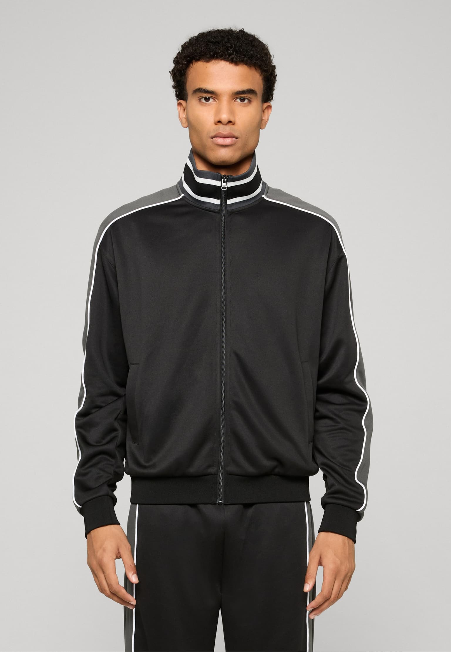 Urban Classics Interlock College Trackjacket