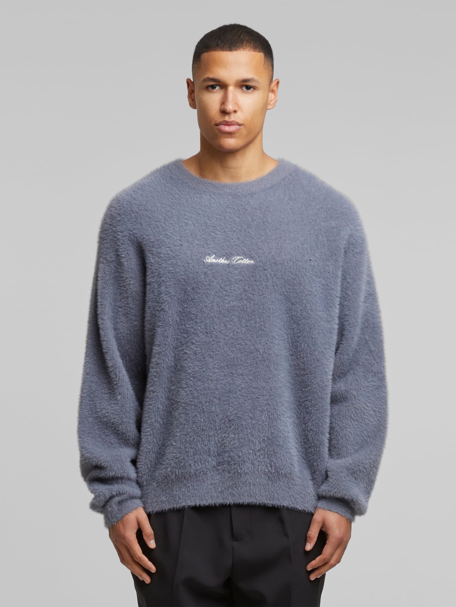 Another Cotton Lab Chest Logo Mohair Sweater – Bild 3