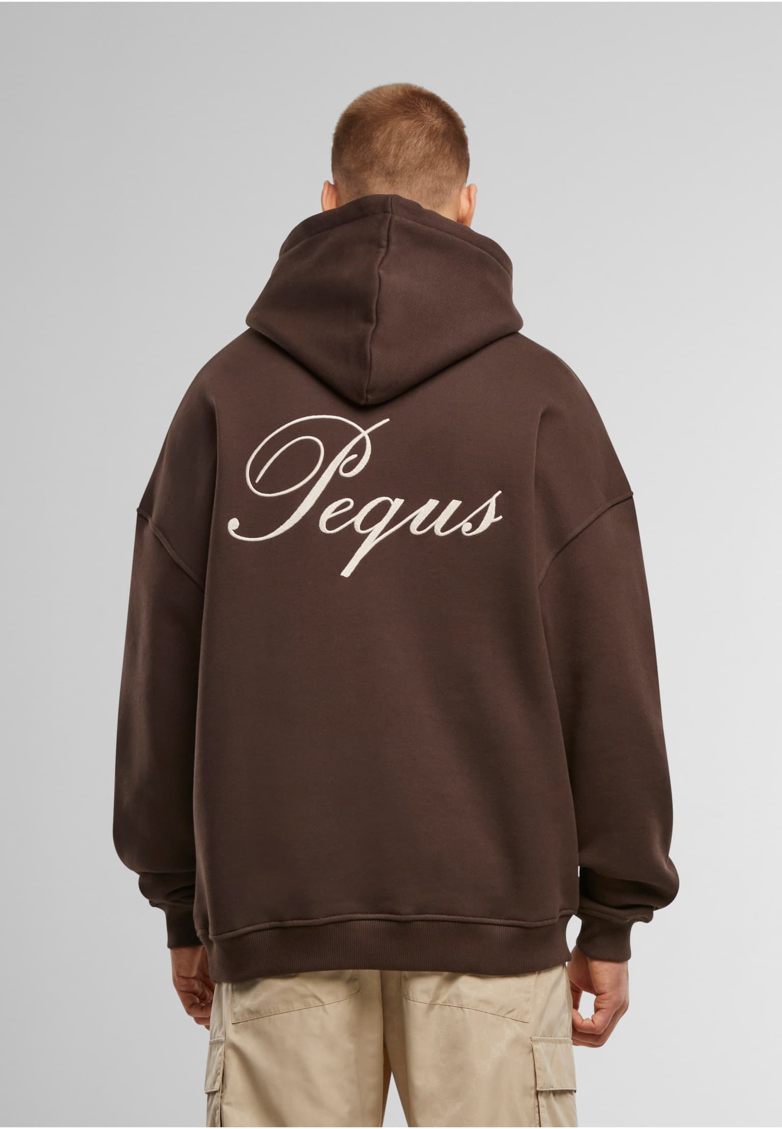 PEQUS Handwritten Logo Hoodie – Bild 2