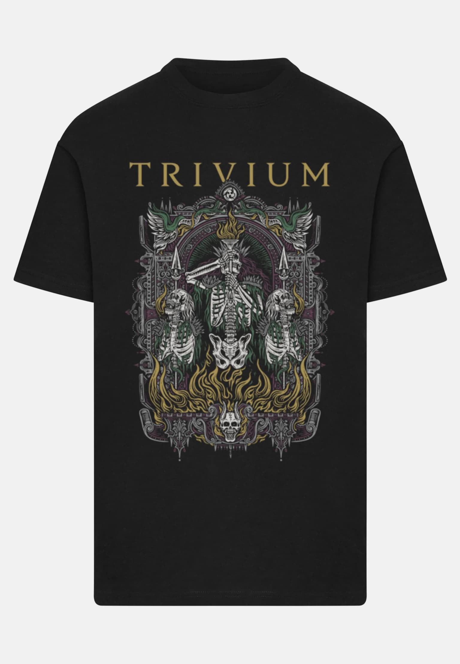 Merchcode Trivium Third Tee – Bild 3