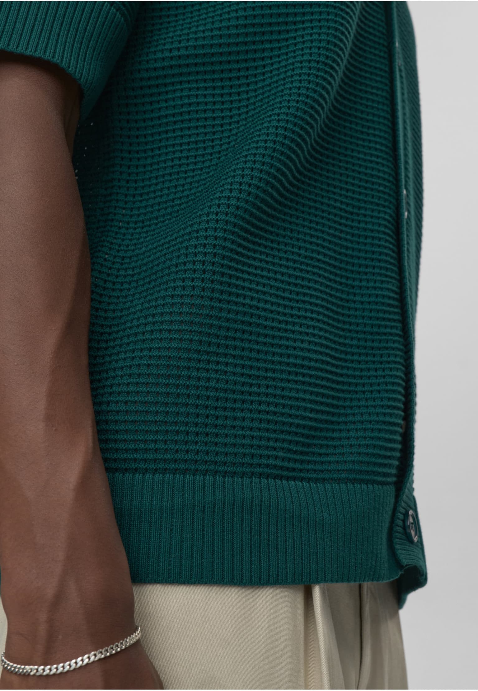 Minimum Mason reg crochet ss shirt – Bild 3