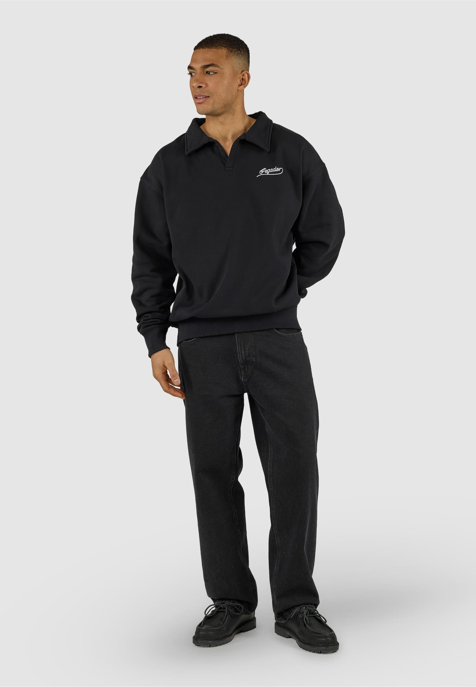 PEGADOR Belmonte Oversized Polo Sweater – Bild 3