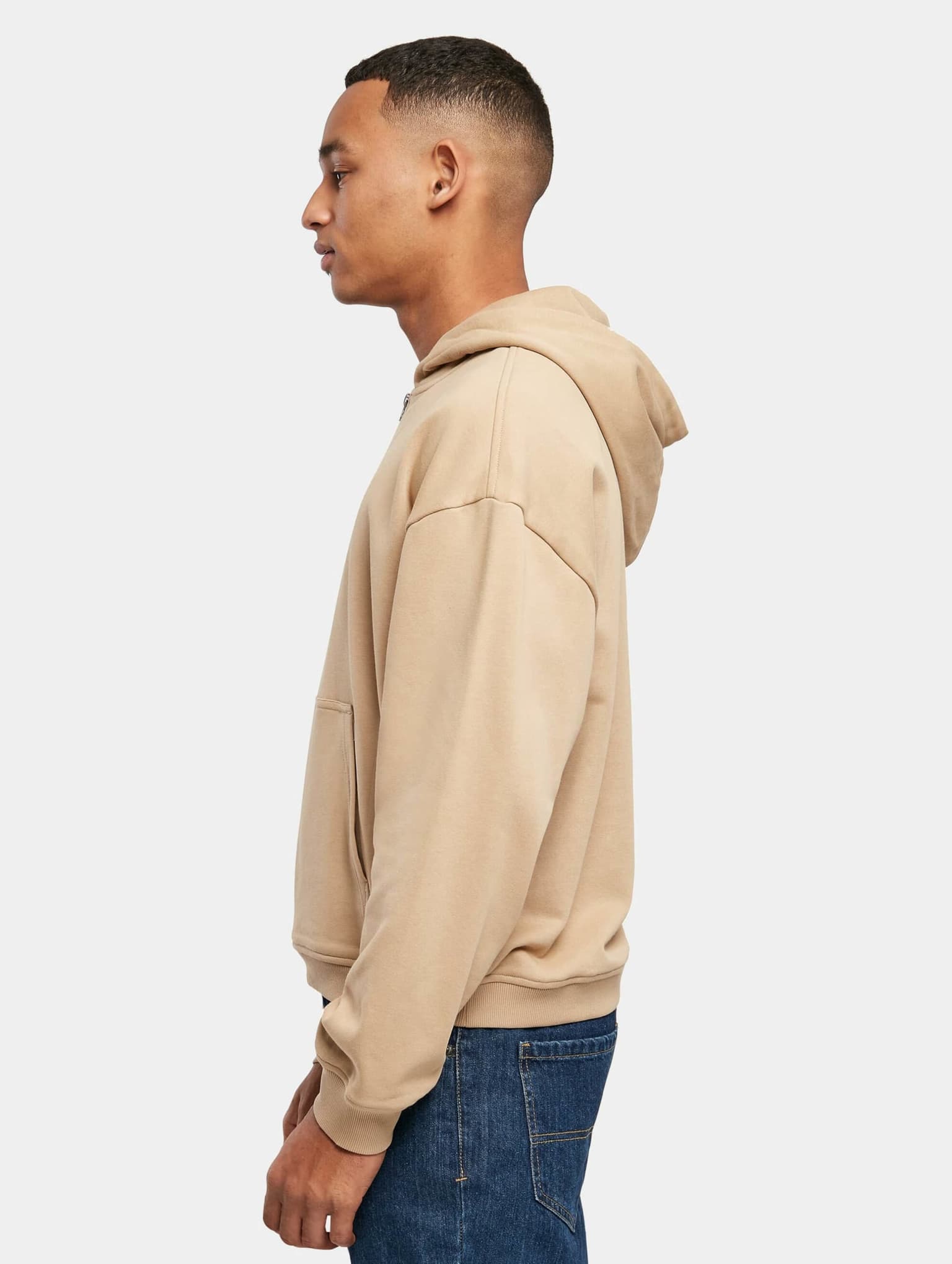 Urban Classics Boxy Zip Hoody – Bild 3