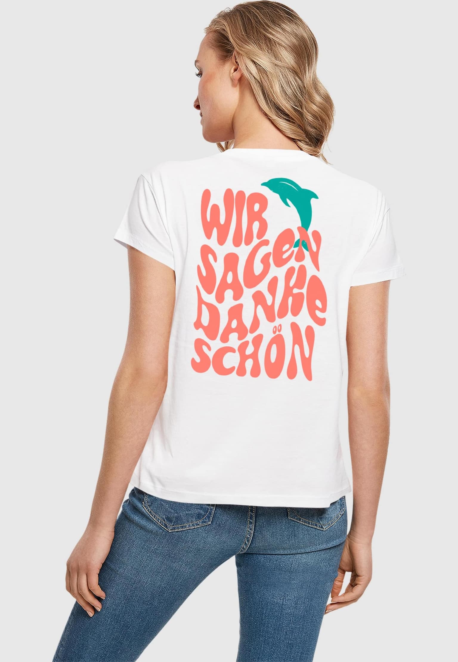 Merchcode Ladies Die Flippers - Wir Sagen Danke Schön T-Shirt 3 – Bild 2