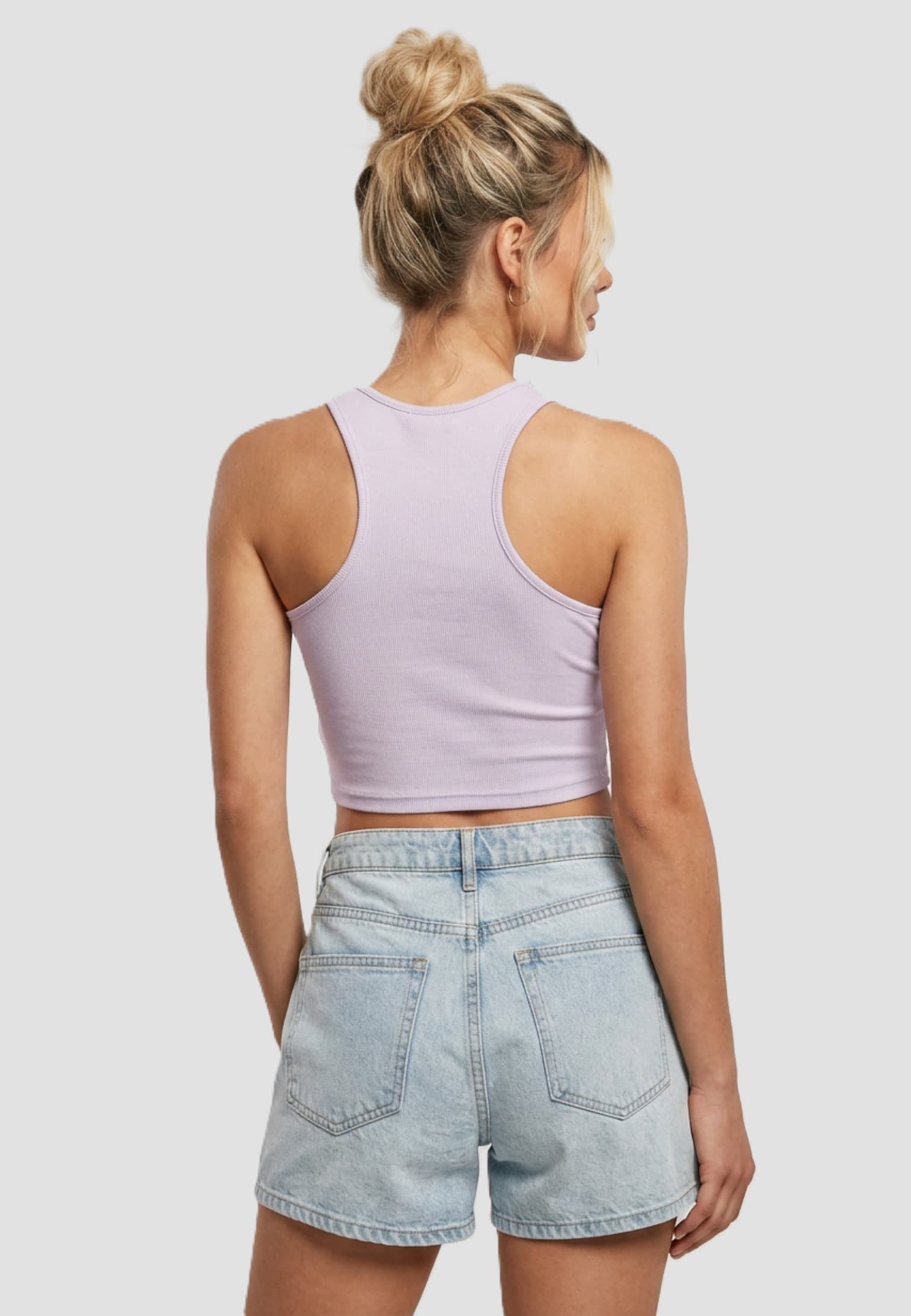 Urban Classics Ladies Cropped Rib Top – Bild 2