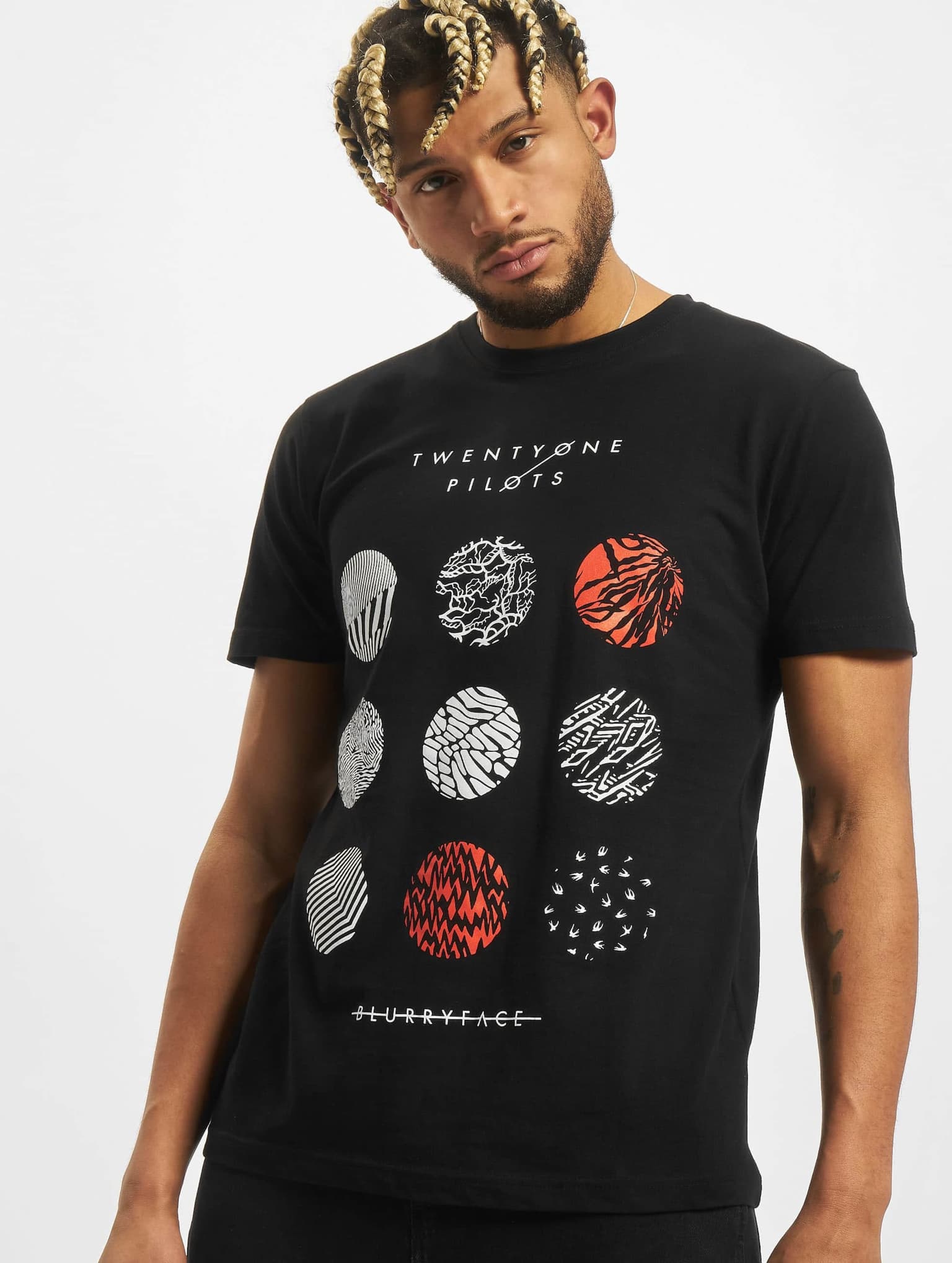 Merchcode Twenty One Pilots Pattern Circles Tee