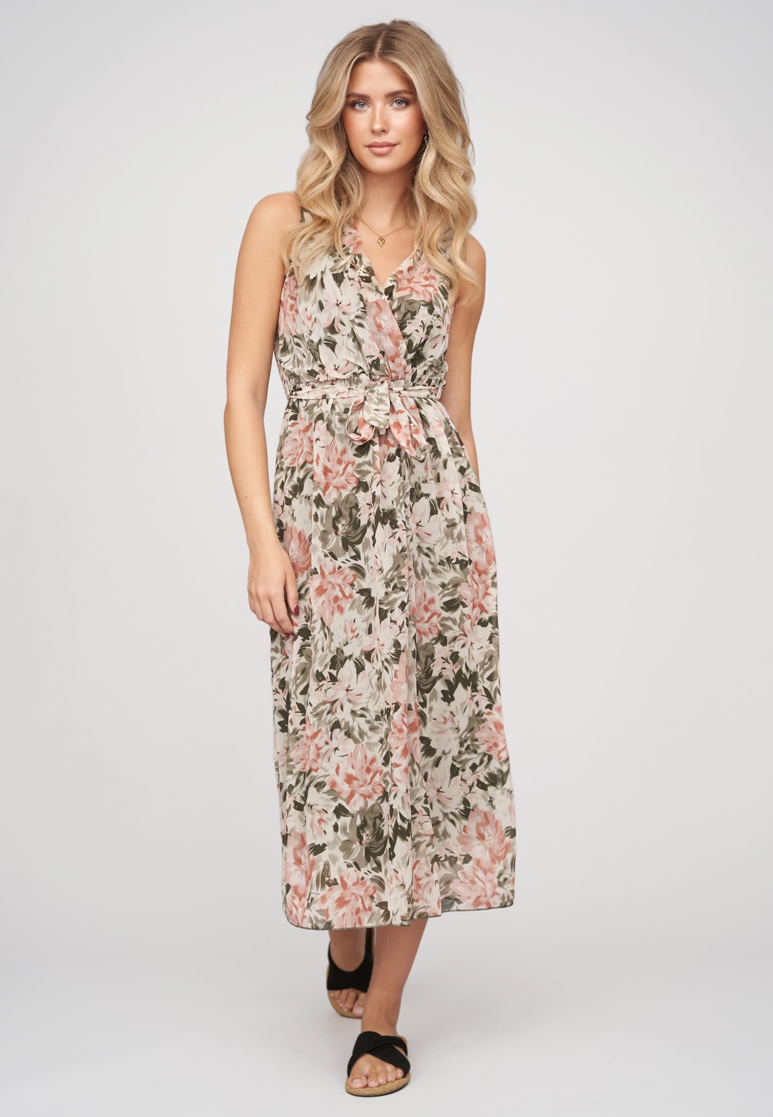Cloud5ive Maxi Chiffon Dress