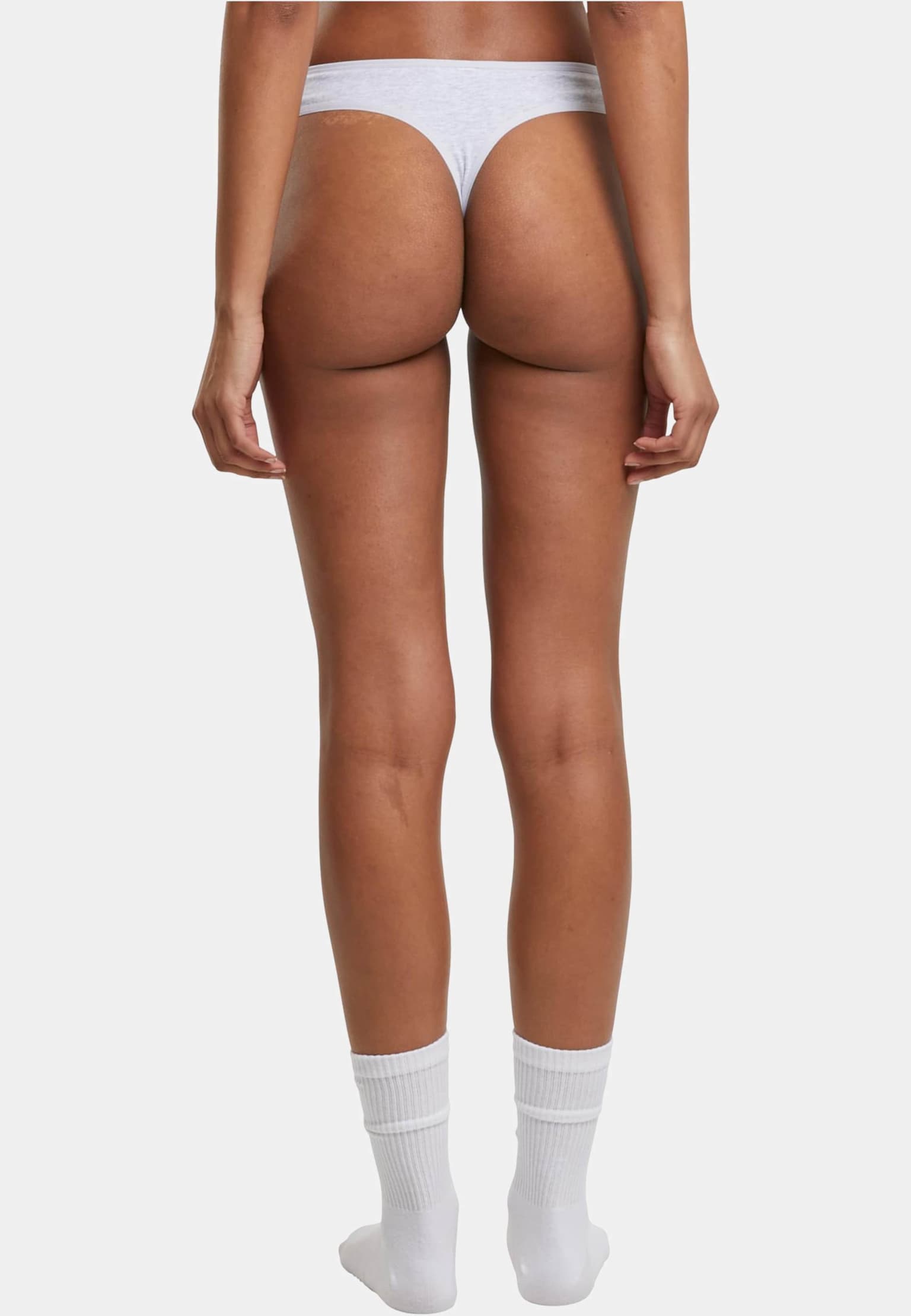 Urban Classics Ladies Basic Cotton Tanga 5-Pack – Bild 2