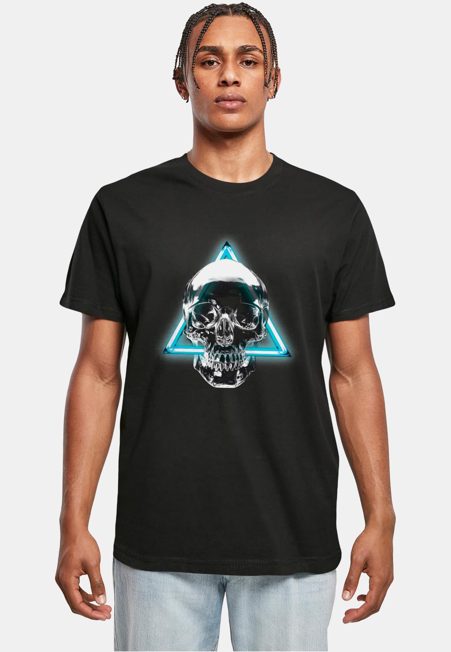 Mister Tee Neon Skull