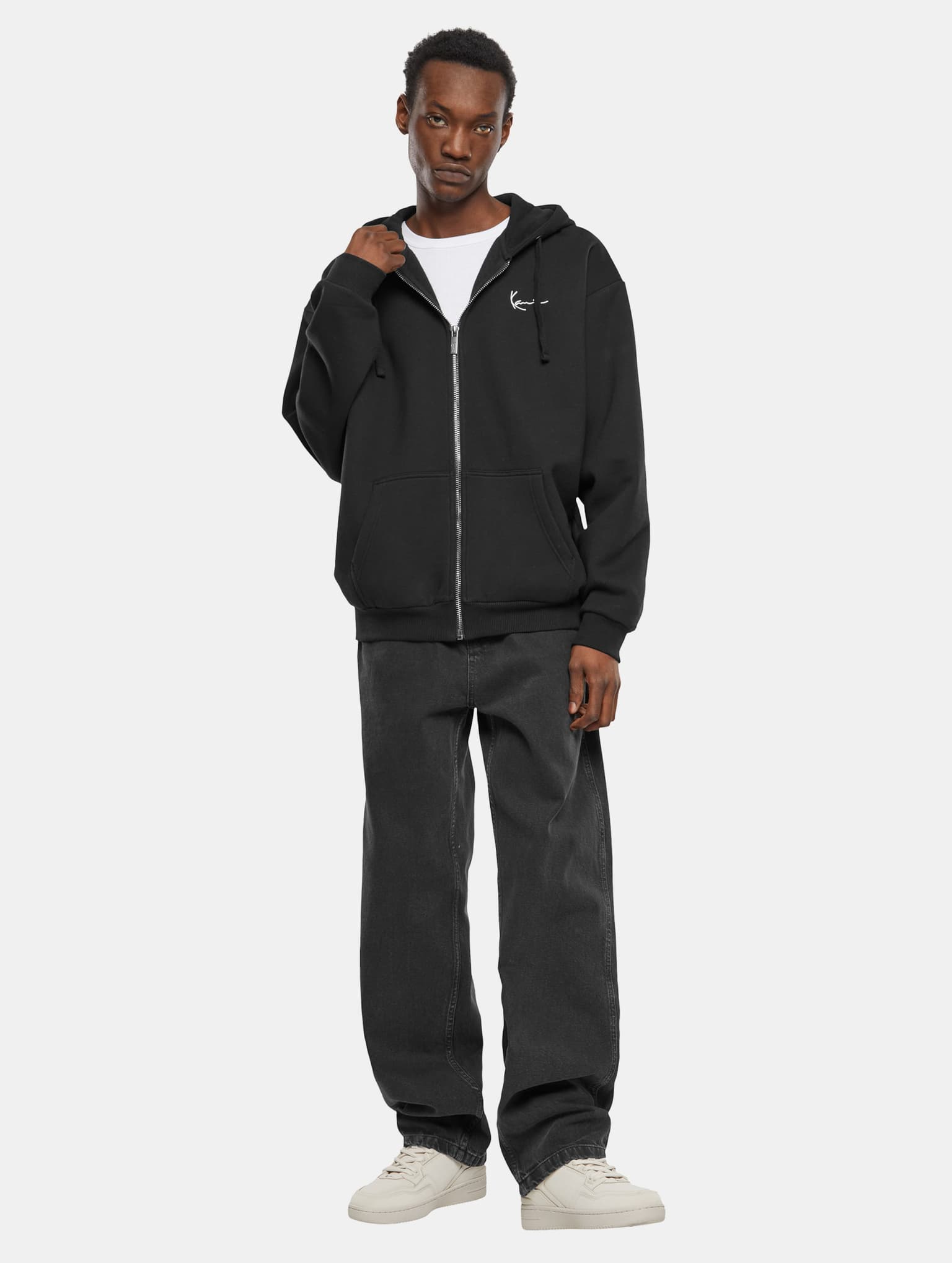 Karl Kani Chest Signature Oversized Star Full Zip Hoodie – Bild 3