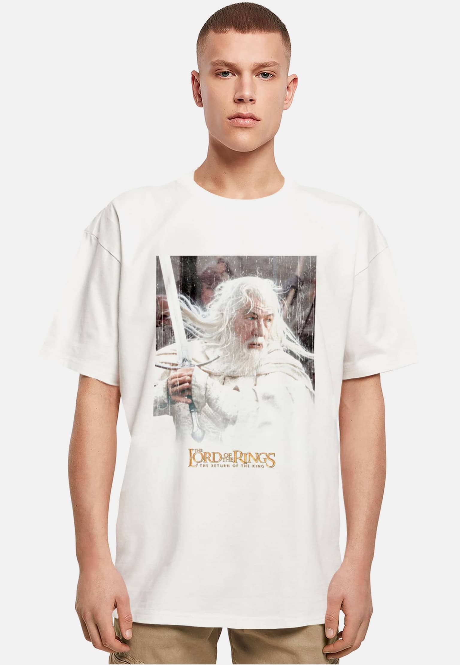 Merchcode Lord of the Rings - Gandalf Heavy Oversize Tee