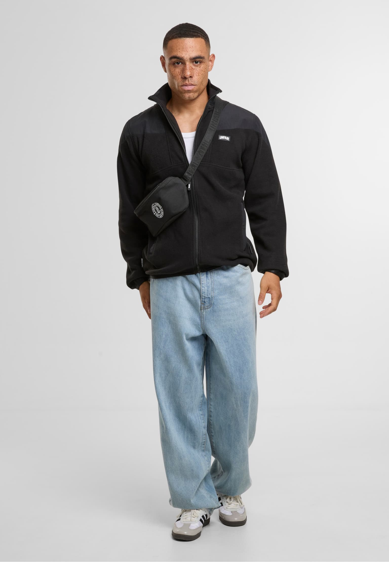 UNFAIR ATHLETICS Fabric Mix Fleece Jacket – Bild 3