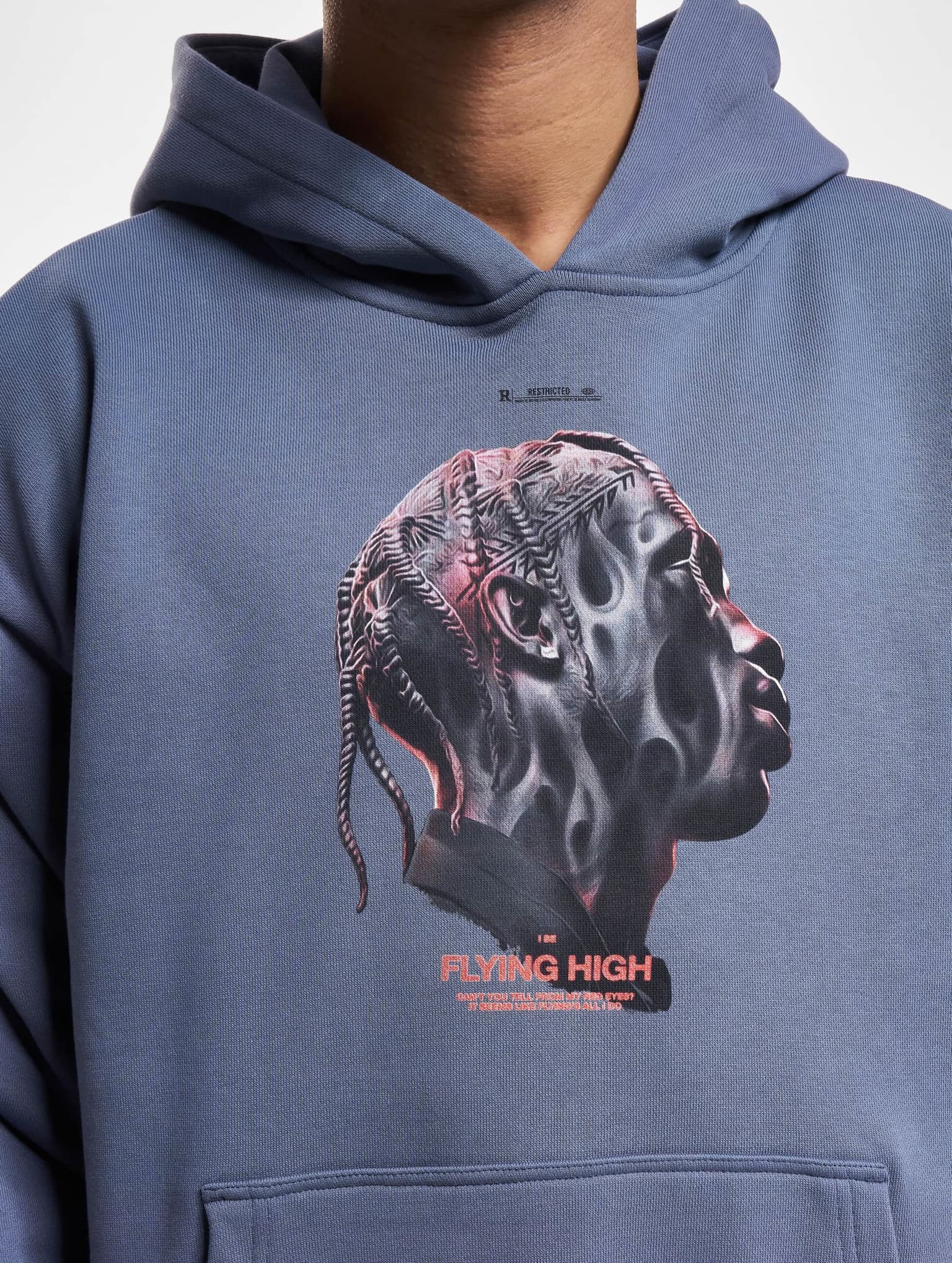 Mister Tee Upscale Flying High Heavy Oversize Hoodie – Bild 4