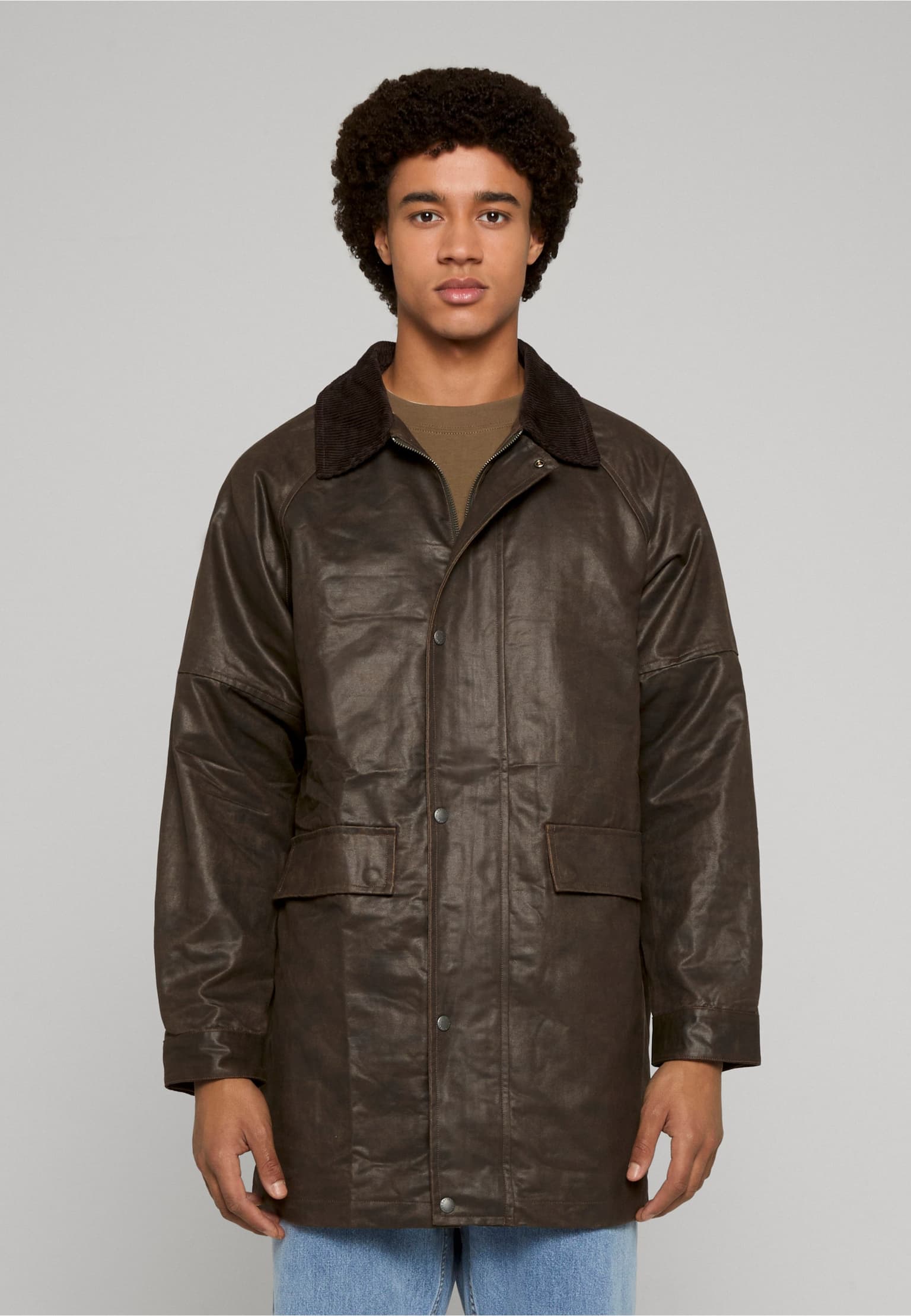 Another Cotton Lab Long Waxed Coat