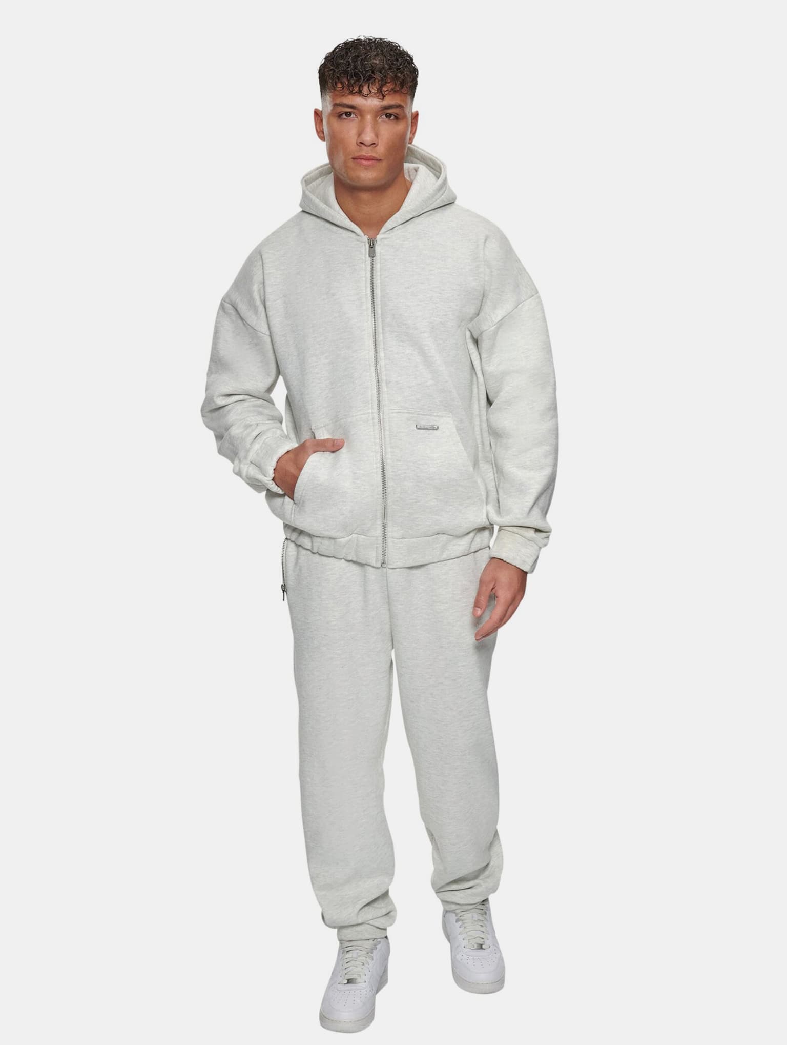 Dropsize Bazix Super Heavy Blank Zip Hoodie – Bild 3