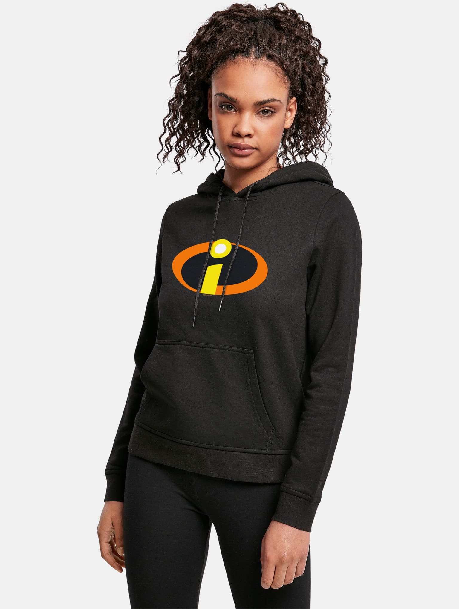 Absolute Cult Ladies The Incredibles 2 - Costume Logo Basic Hoody