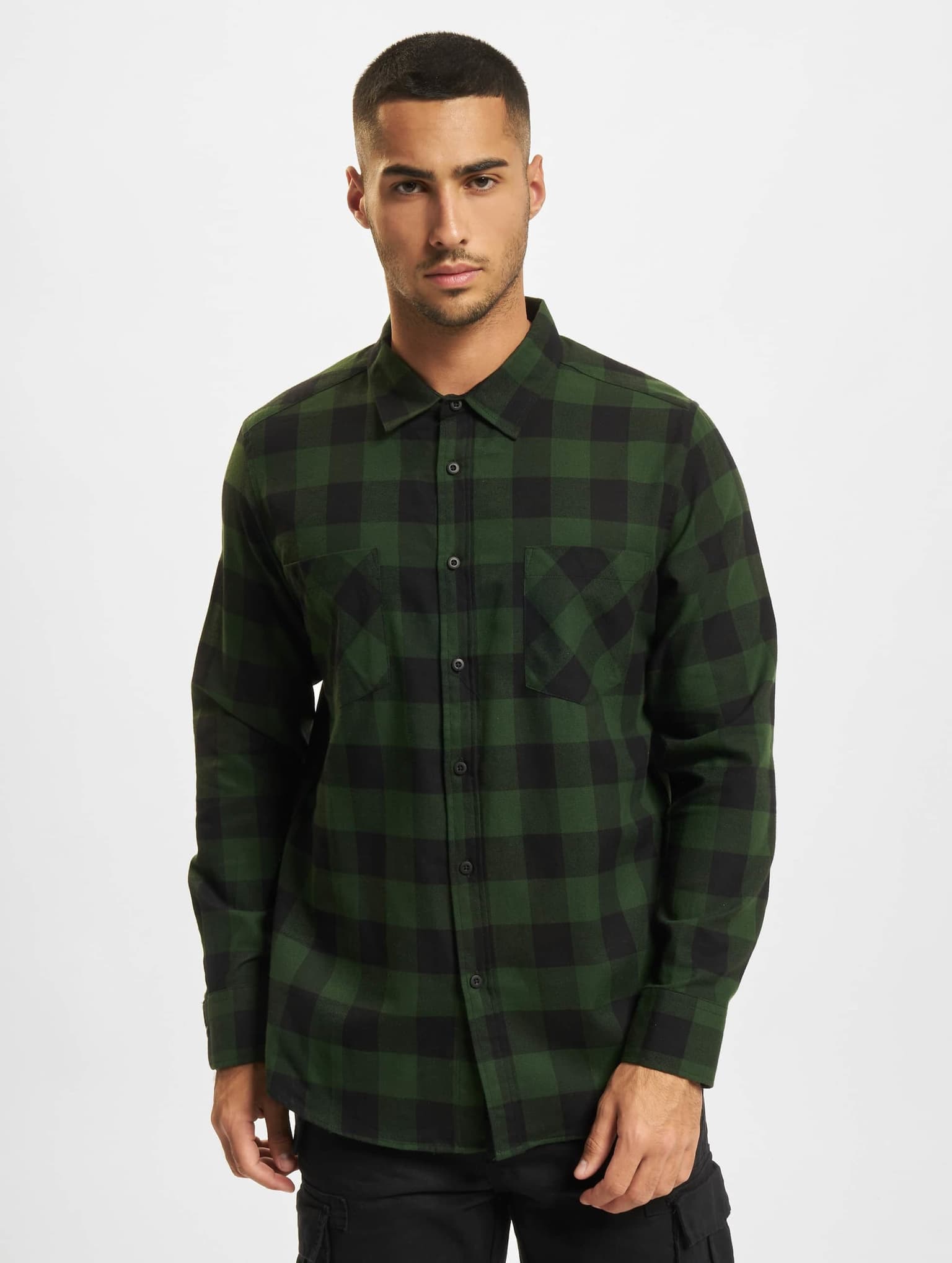 Urban Classics Checked Flanell Shirt – Bild 3
