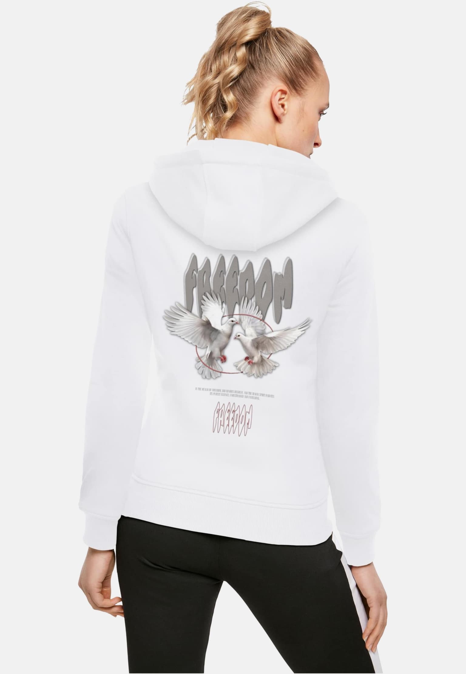 Merchcode Ladies Birds Of Peace Hoody – Bild 2
