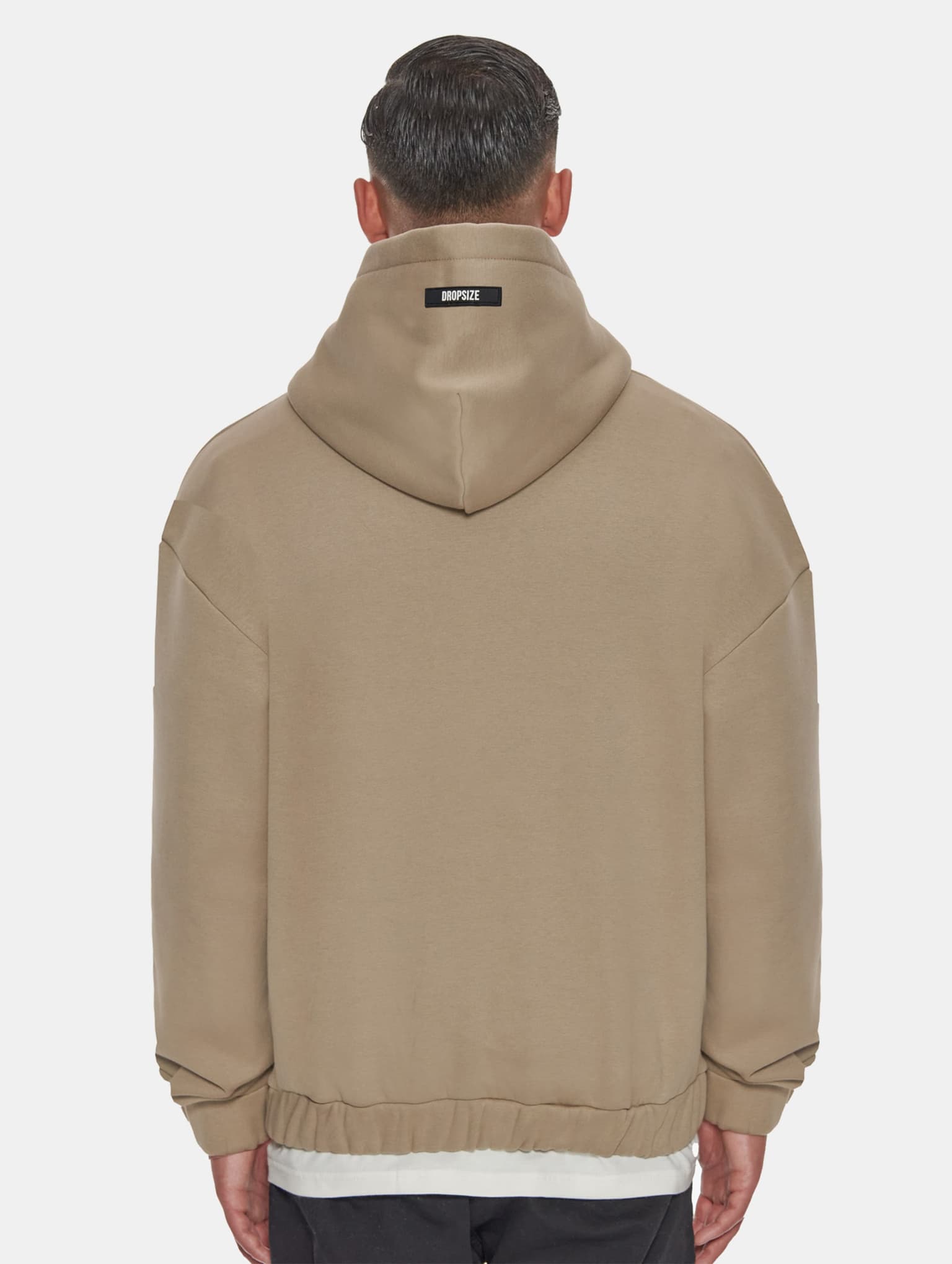 Dropsize Heavy Oversize Rubber Patch Hoodie – Bild 2