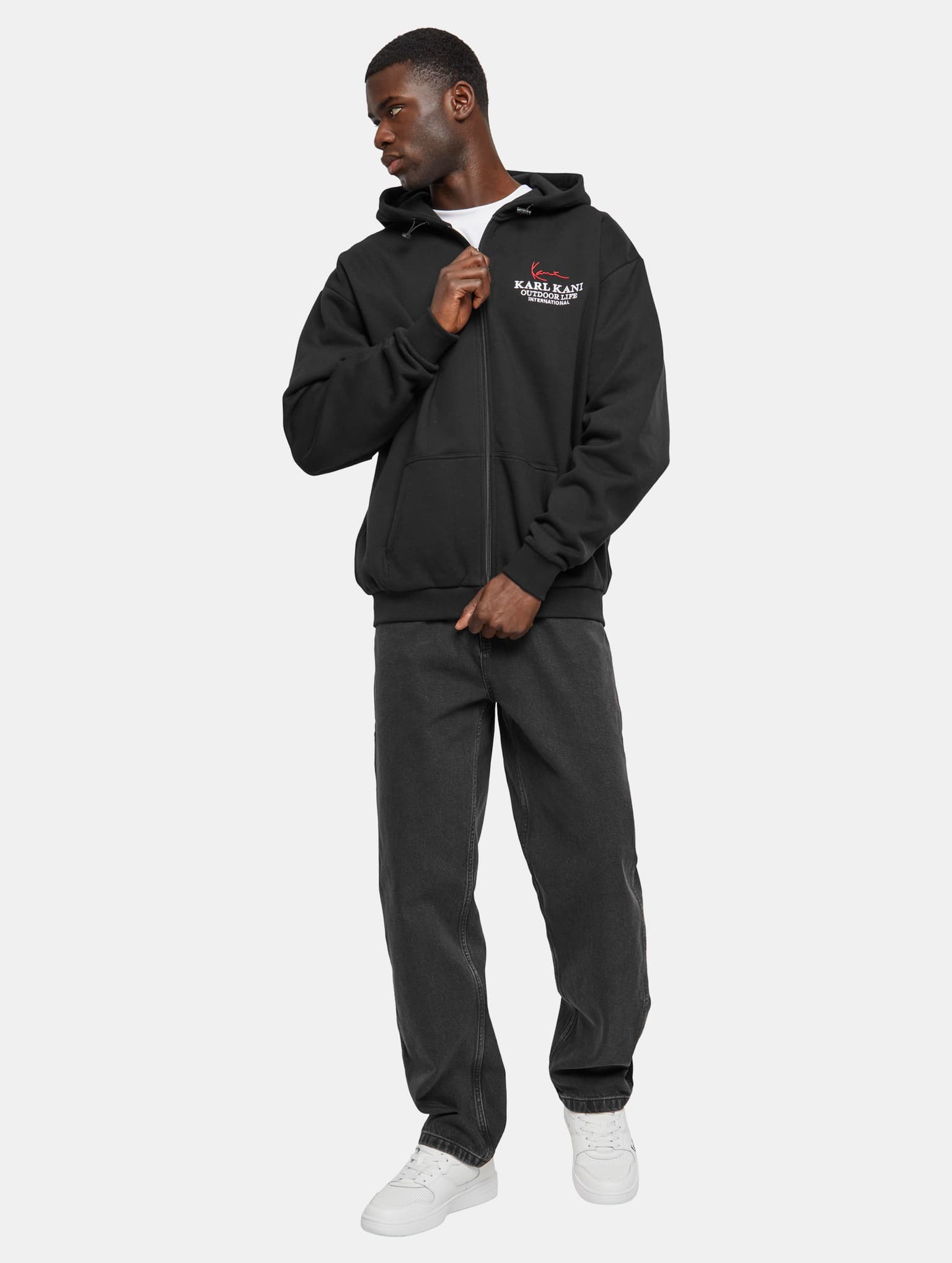 Karl Kani Chest Signature Os Full Zip Hoodie – Bild 4