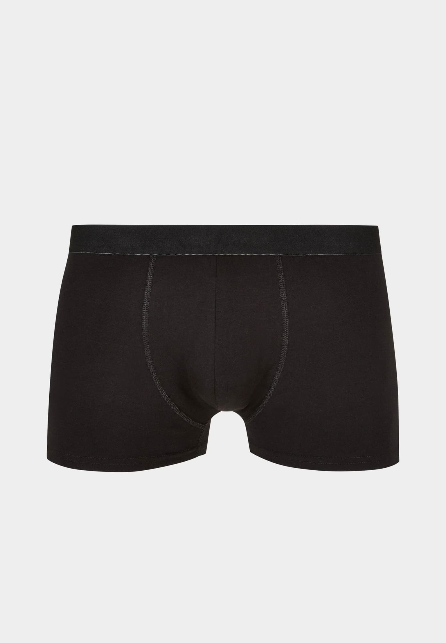 Urban Classics Solid Essentials Cotton Boxer Short 5-Pack – Bild 2