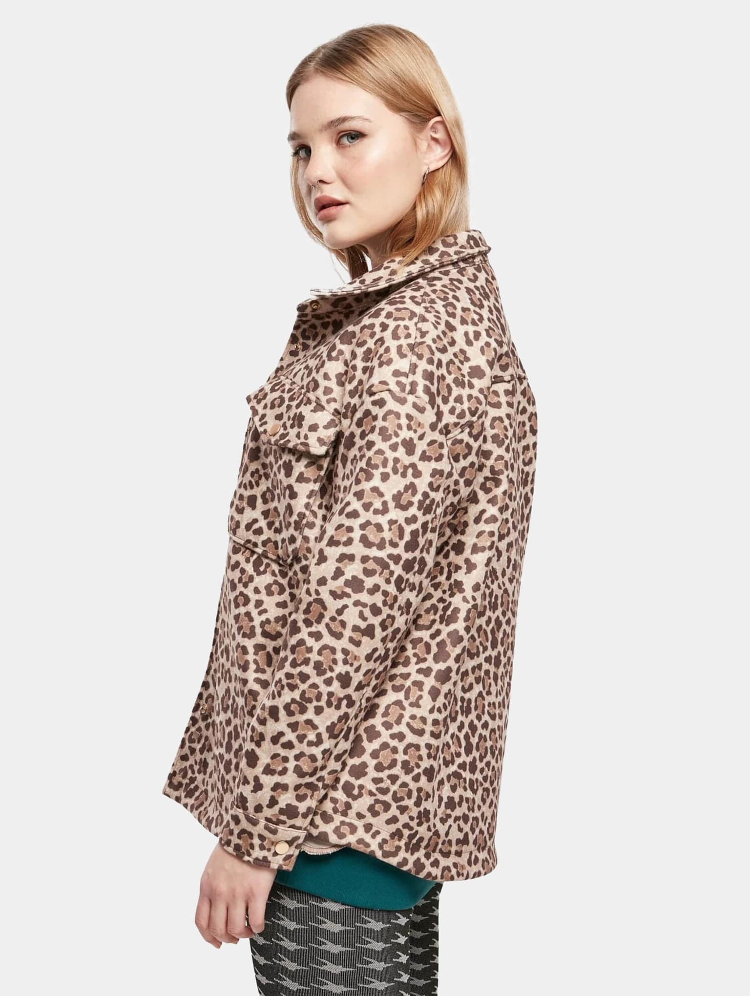 Urban Classics Ladies AOP Overshirt – Bild 3