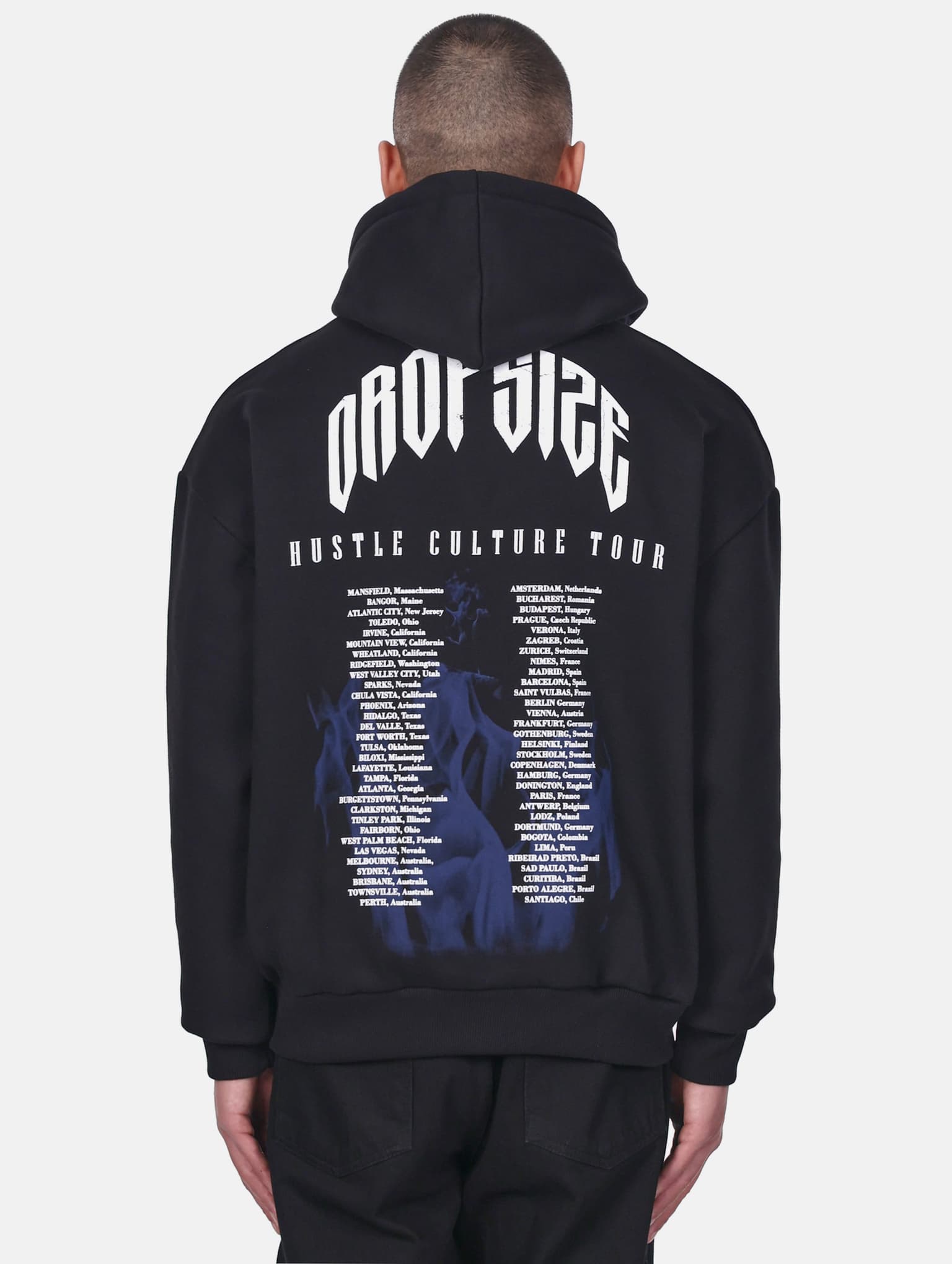 Dropsize HEAVY OVERSIZE EMBO HOODIE – Bild 2