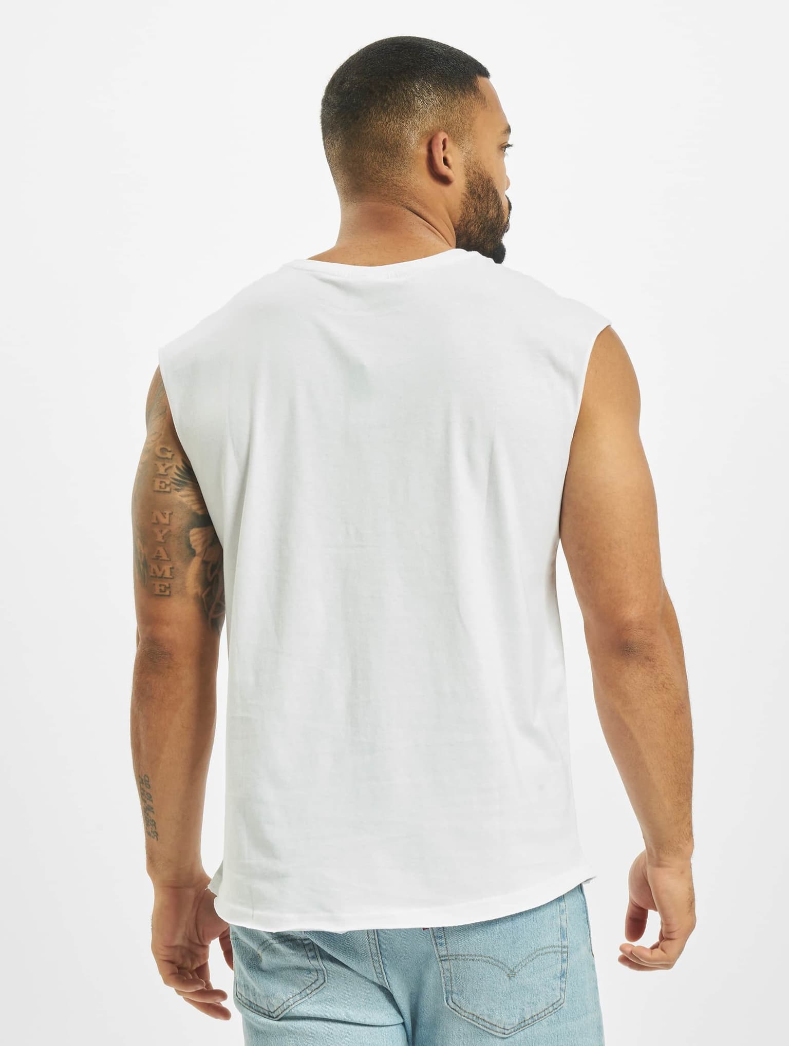 Urban Classics Open Edge Sleeveless Tee – Bild 2
