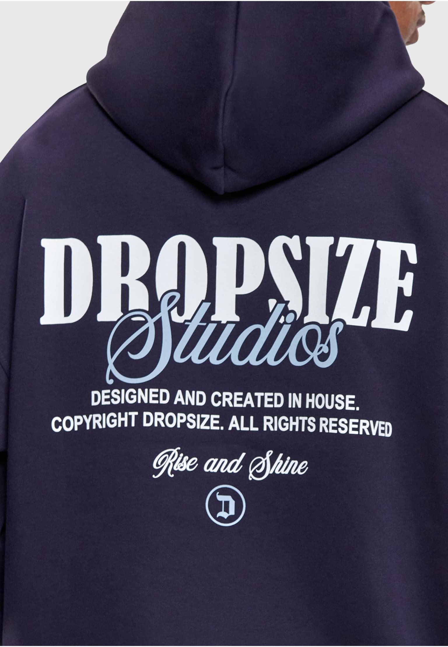 HEAVY OVERSIZE DROPSIZE STUDIO HOODIE – Bild 4