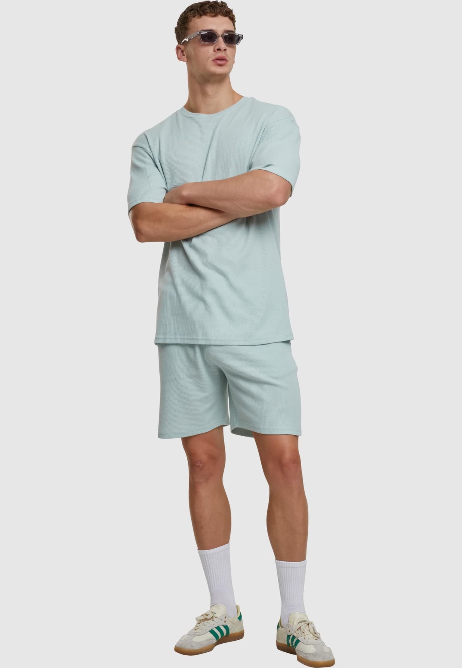 Urban Classics Waffle Tee – Bild 4