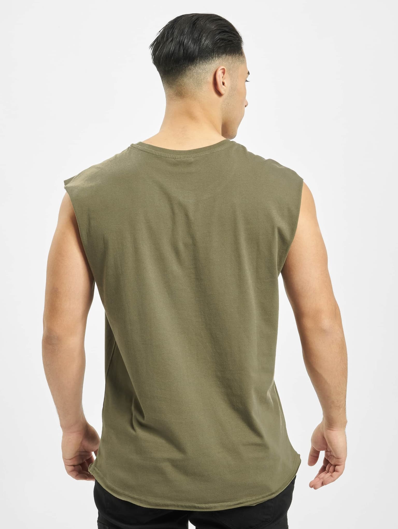 Urban Classics Open Edge Sleeveless Tee – Bild 2