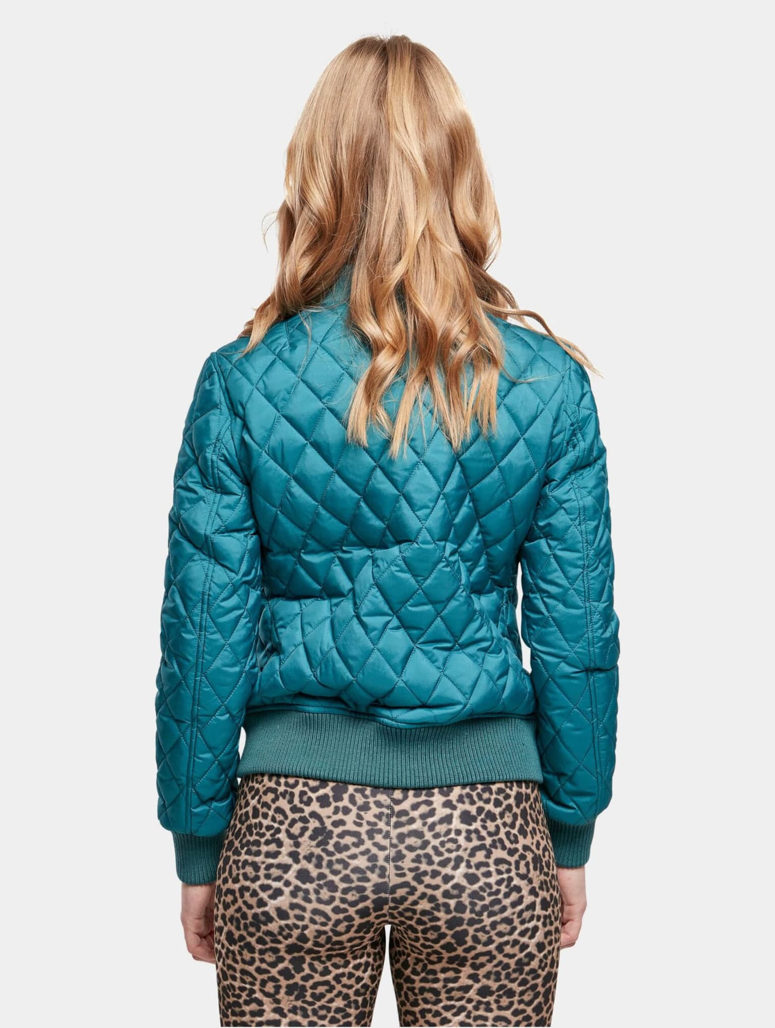 Urban Classics Ladies Diamond Quilt Nylon Jacket – Bild 2