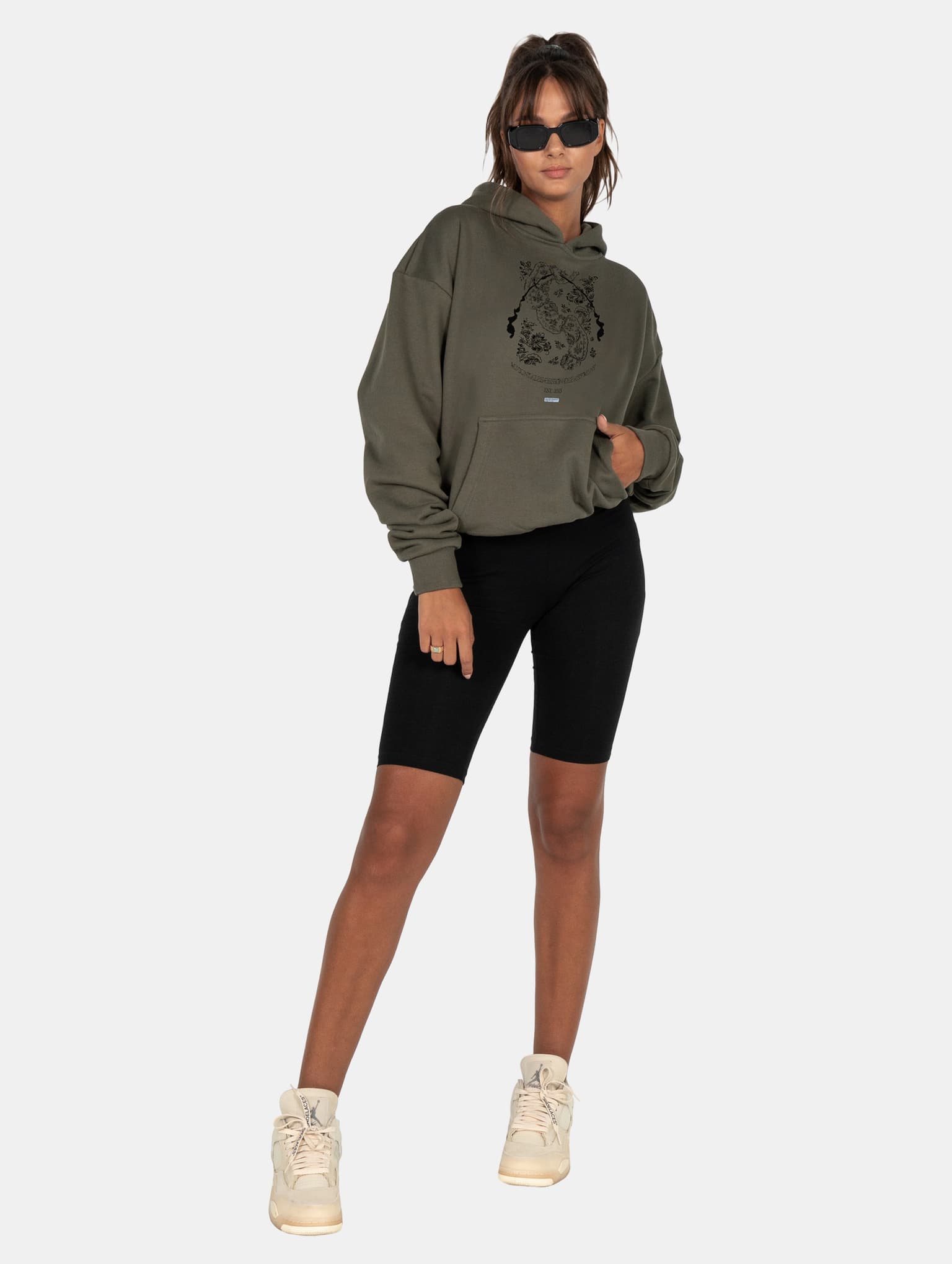 MJ Gonzales Ladies Paislay x Heavy Oversized Hoody – Bild 3