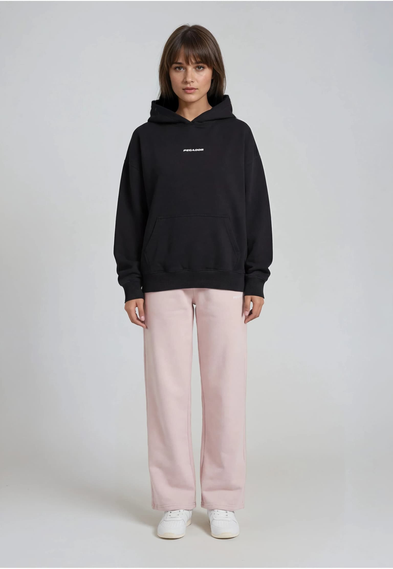 PEGADOR Clarita Logo Oversized Hoodie – Bild 3